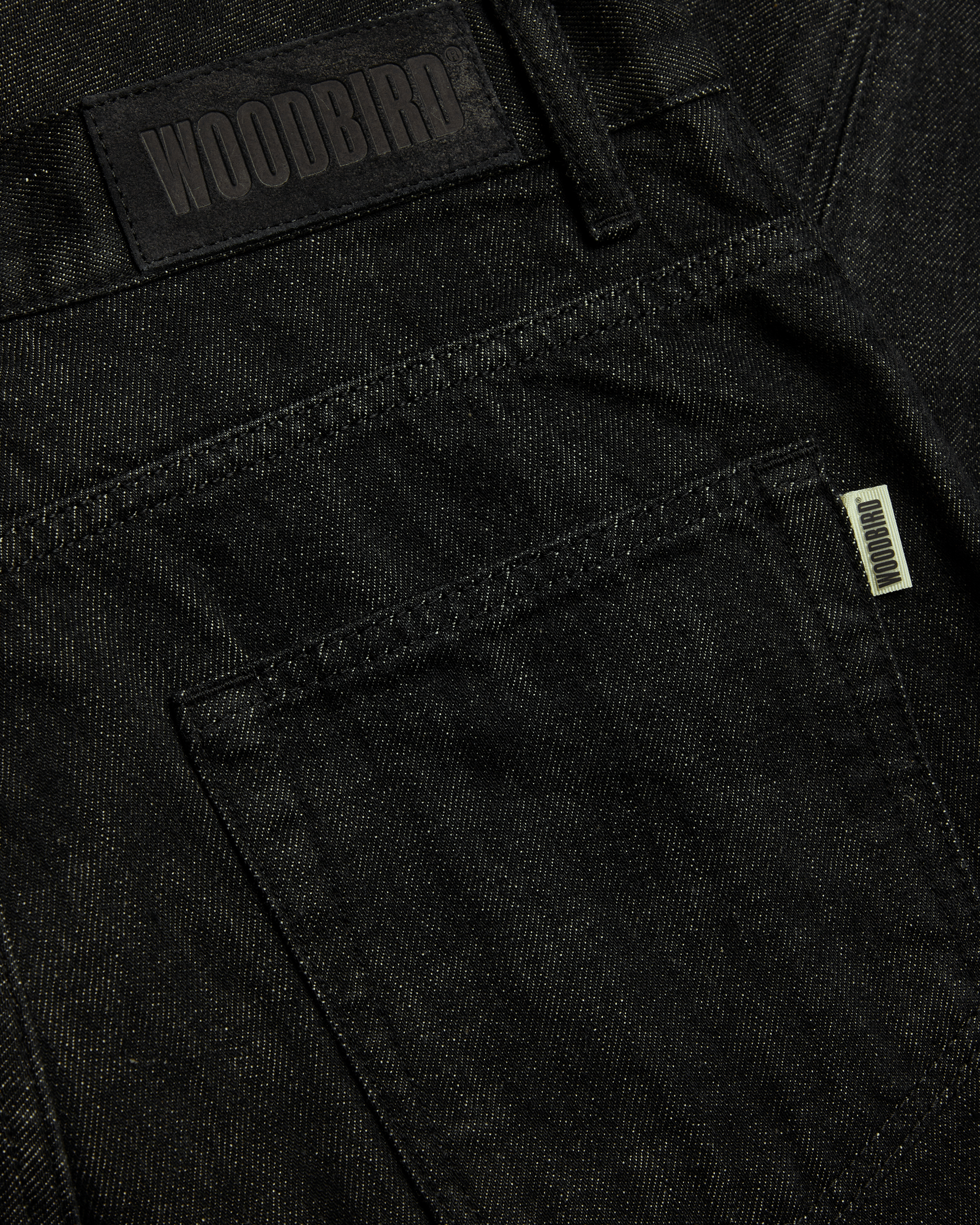 Woodbird WBLeroy Selvedge Jeans Jeans Black