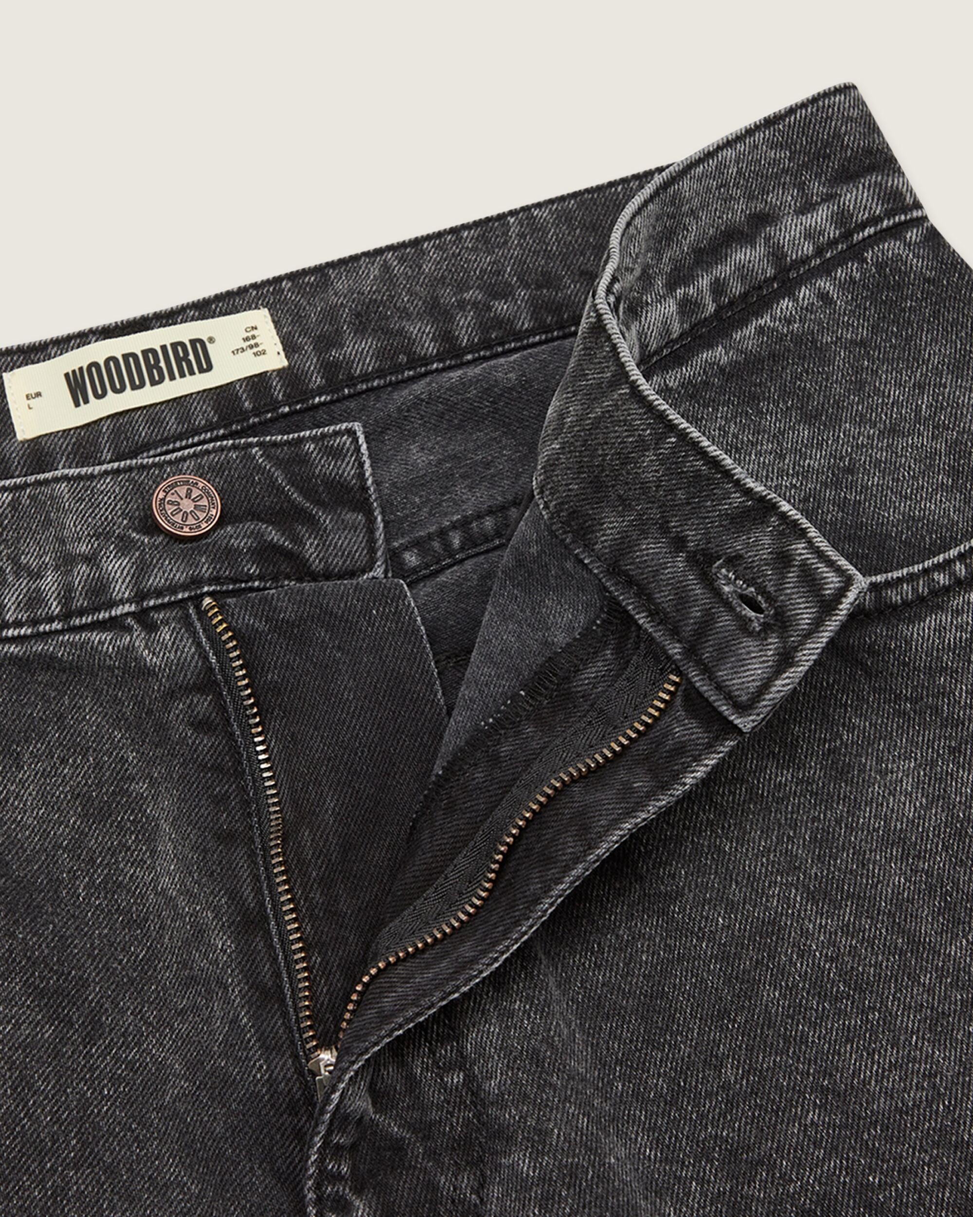Woodbird WBLeroy Thun Black Jeans Jeans Dark Grey