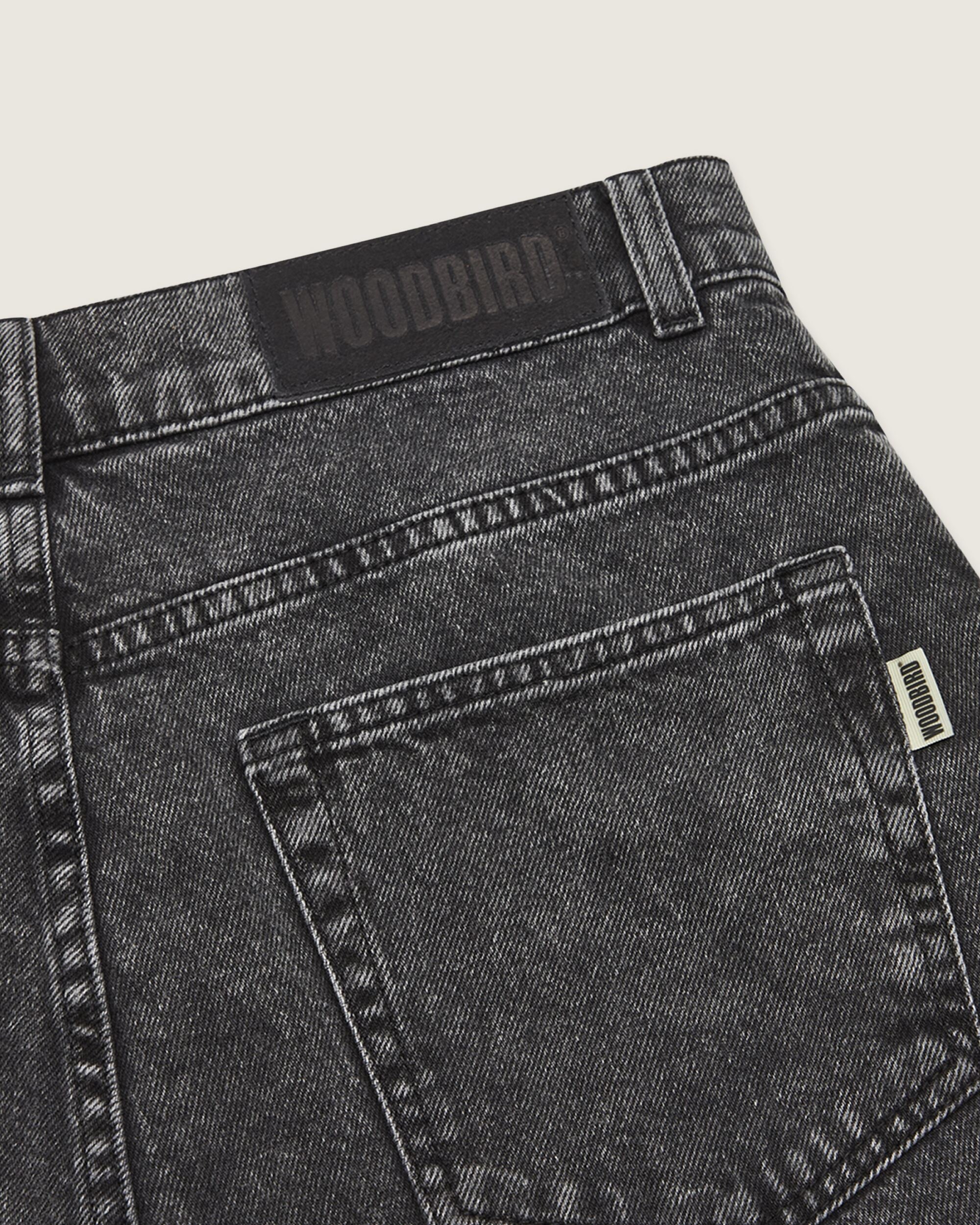 Woodbird WBLeroy Thun Black Jeans Jeans Dark Grey