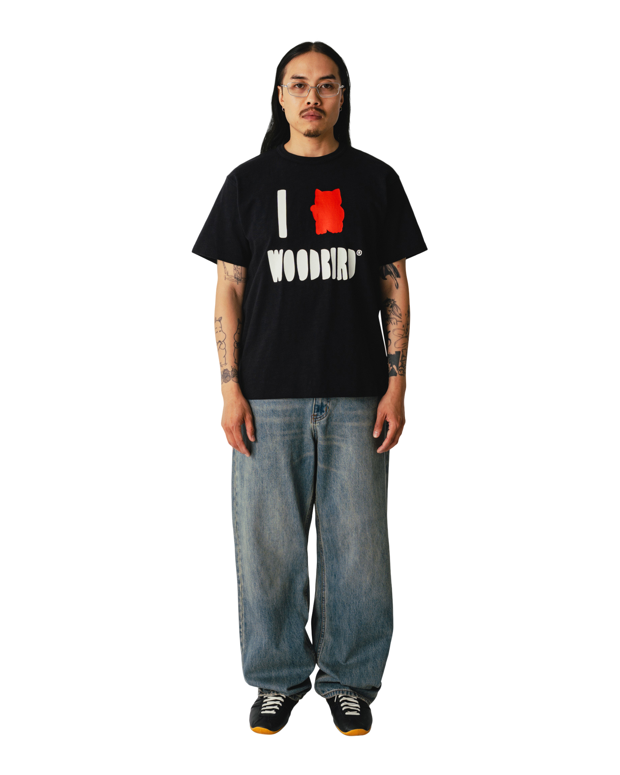 Woodbird WBLeroy Vintage Jeans Jeans Washed Mid Blue
