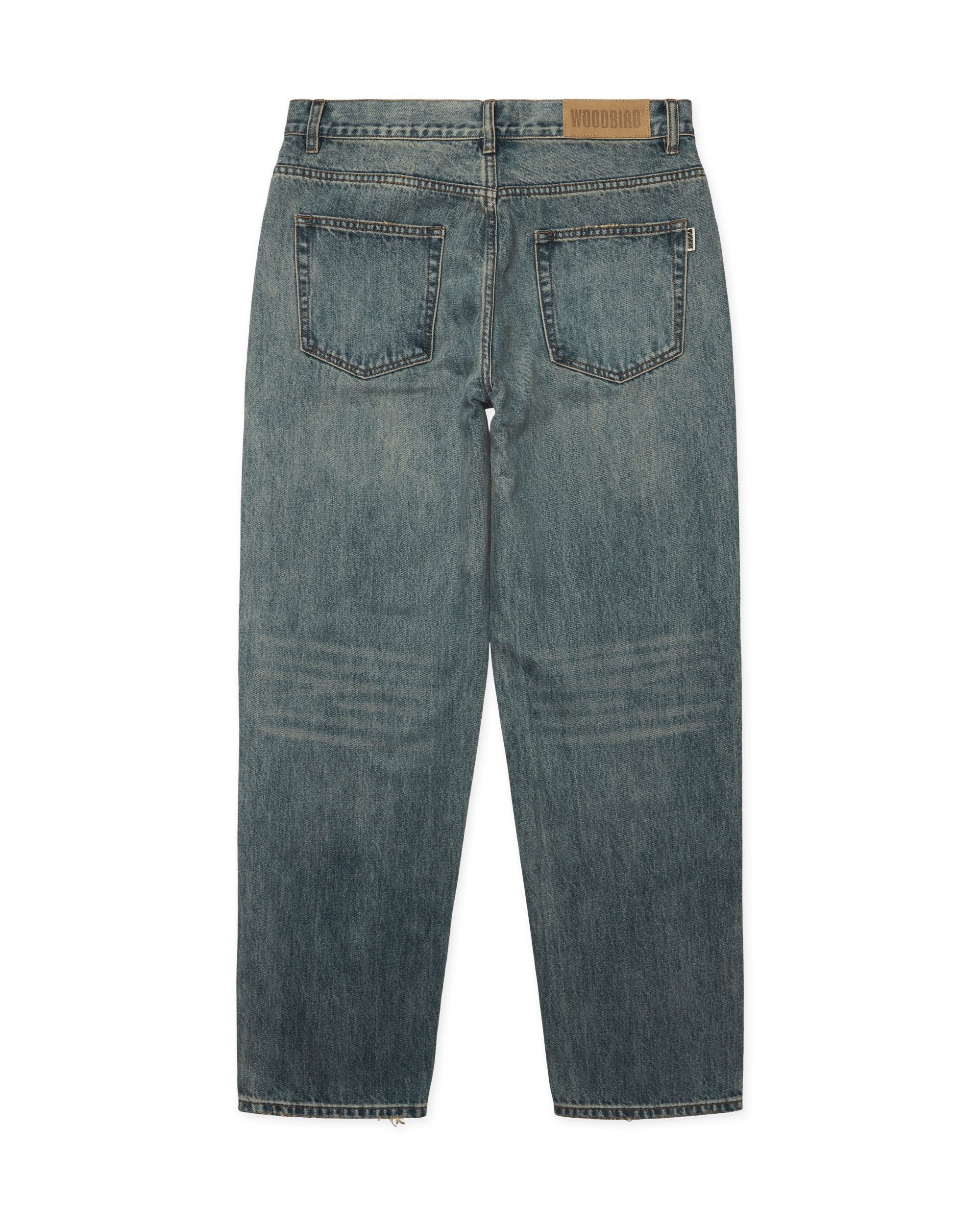 Woodbird WBLeroy Vintage Jeans Jeans Washed Mid Blue
