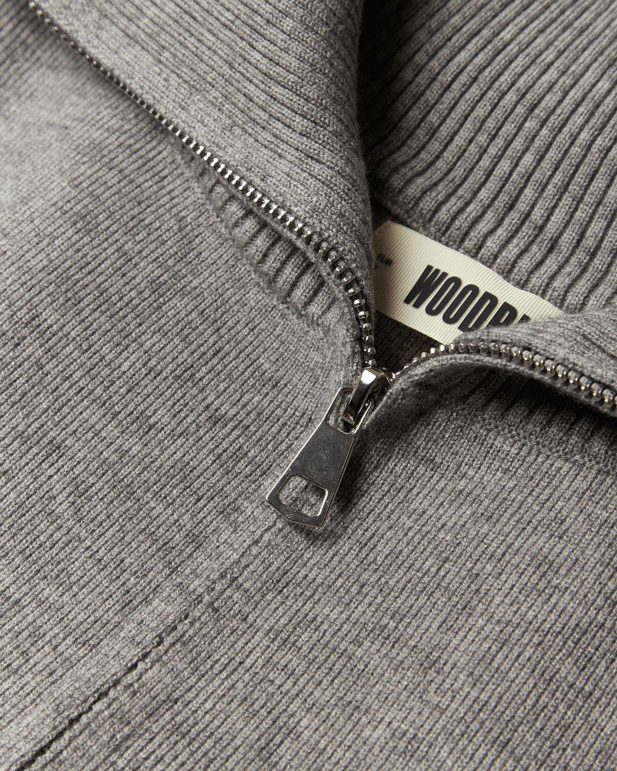 Woodbird Female WBLily Full Zip Cardigan Knits Grey