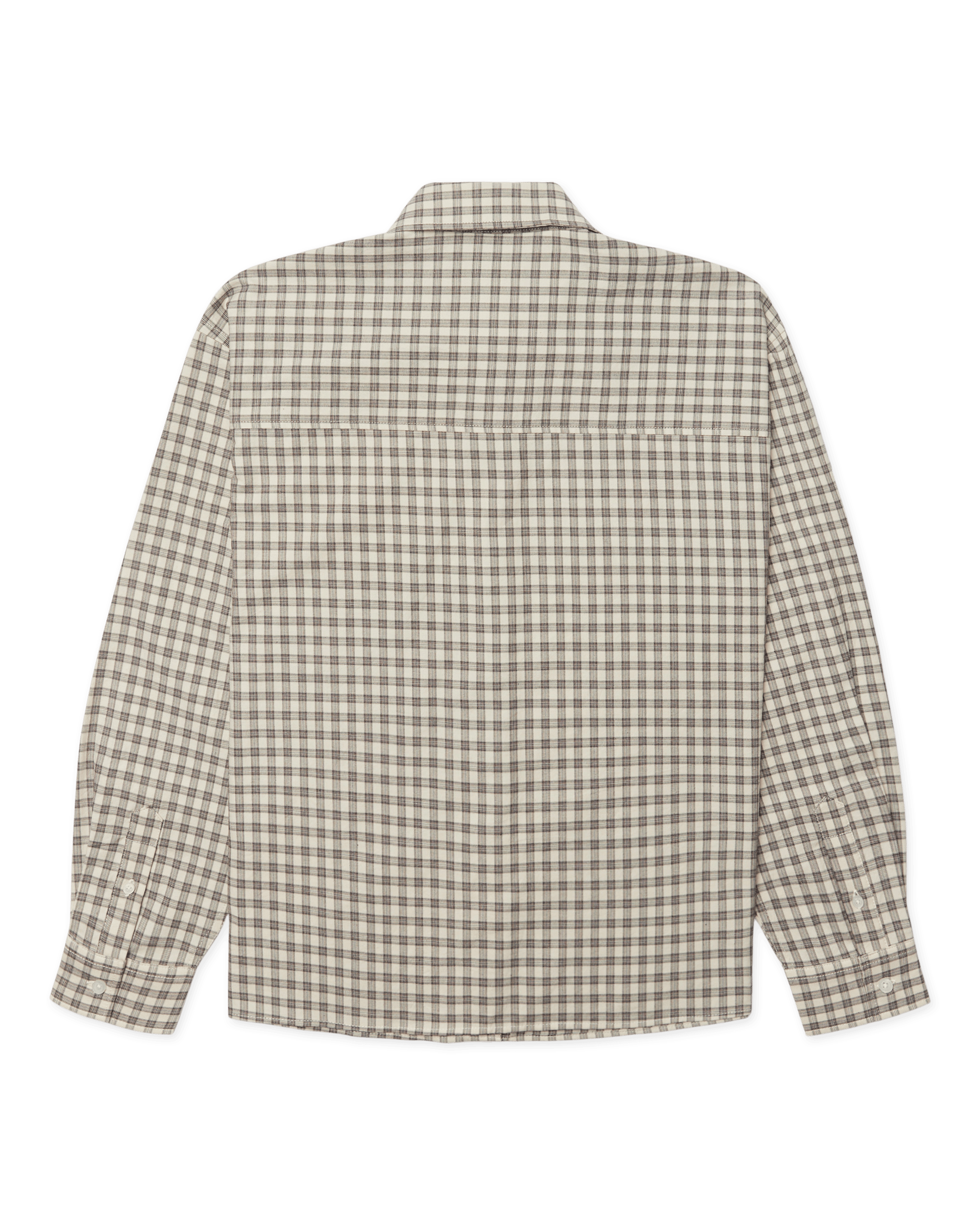 Woodbird Female WBLing EMB Check Shirt Shirts Off White