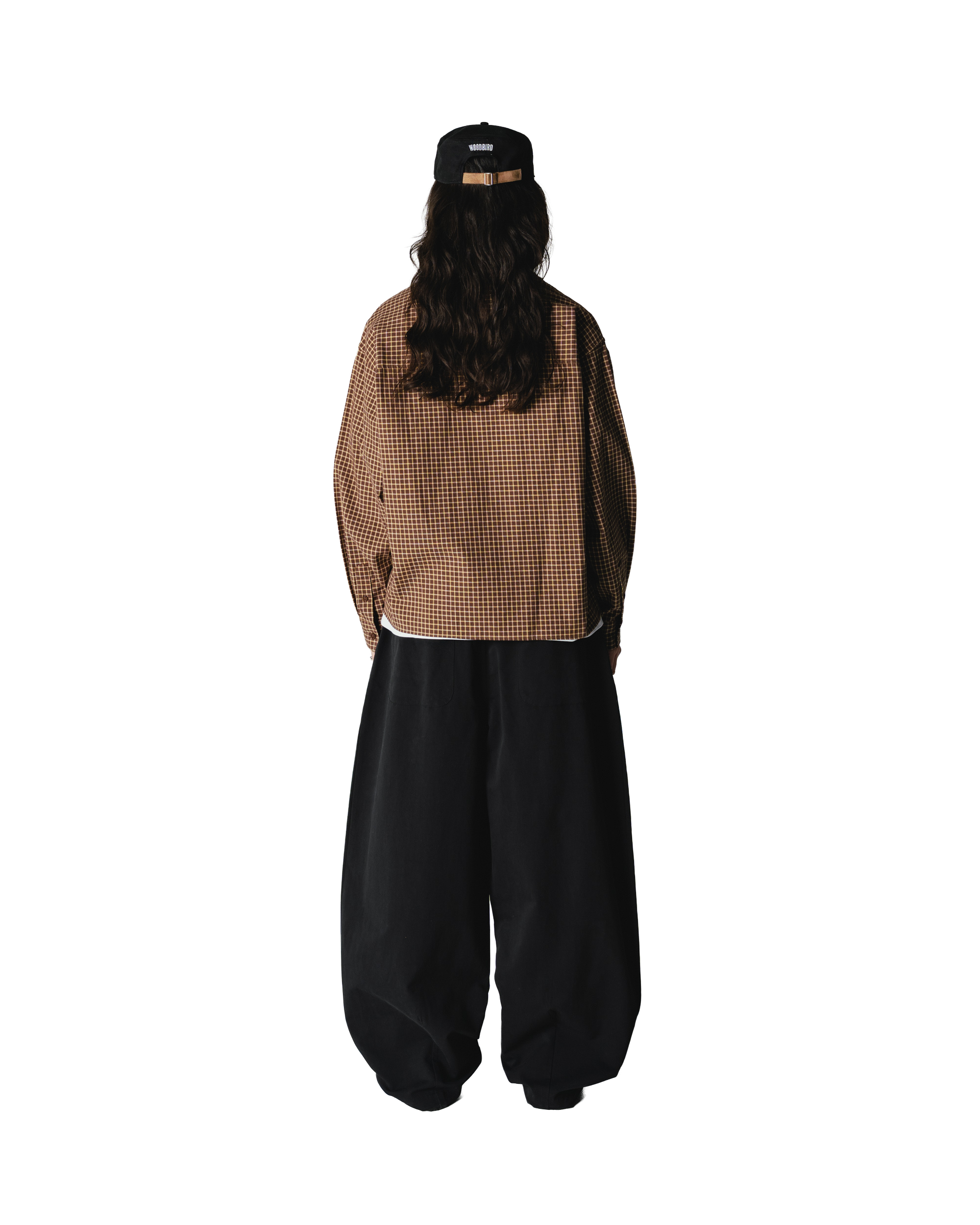 Woodbird Female WBLing Man Check Shirt Shirts Brown-Honey