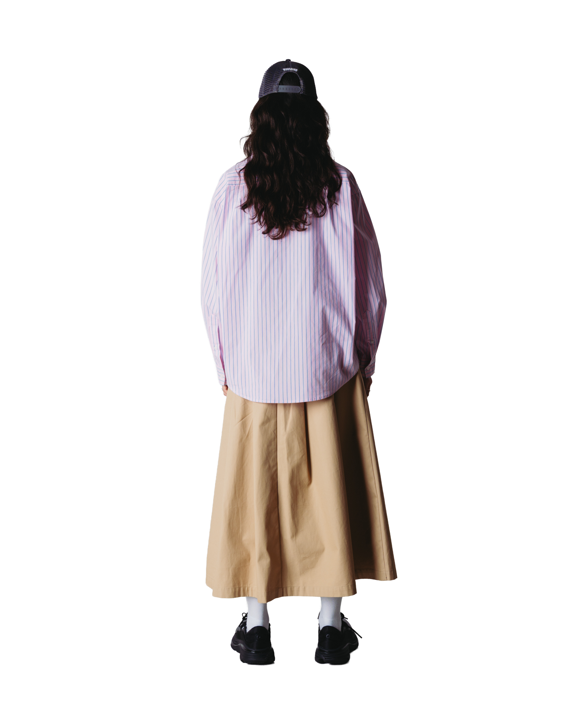 Woodbird Female WBLiva Stripe Shirt Shirts Pink