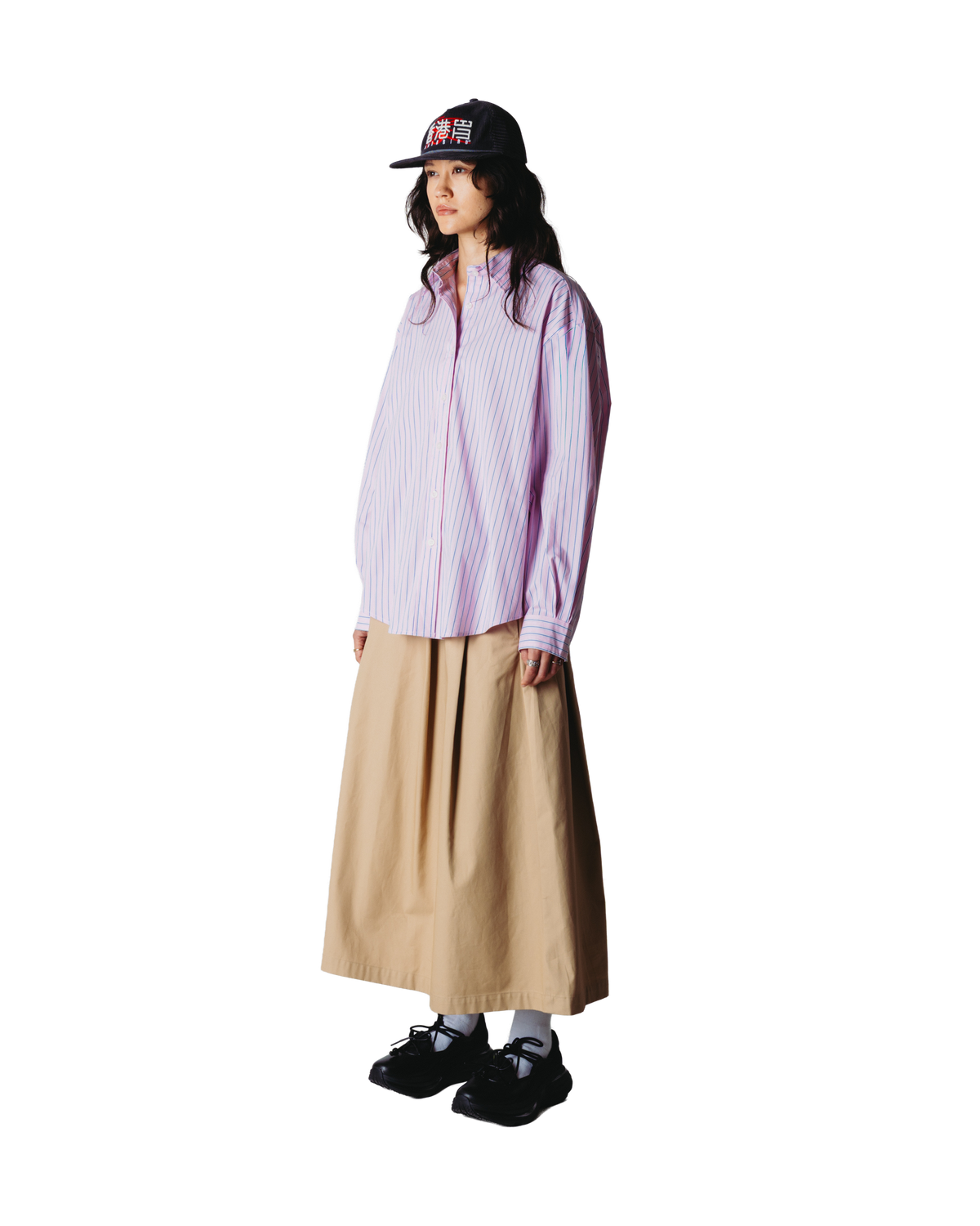 Woodbird Female WBLiva Stripe Shirt Shirts Pink