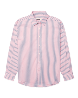 Woodbird Female WBLiva Stripe Shirt Shirts Pink