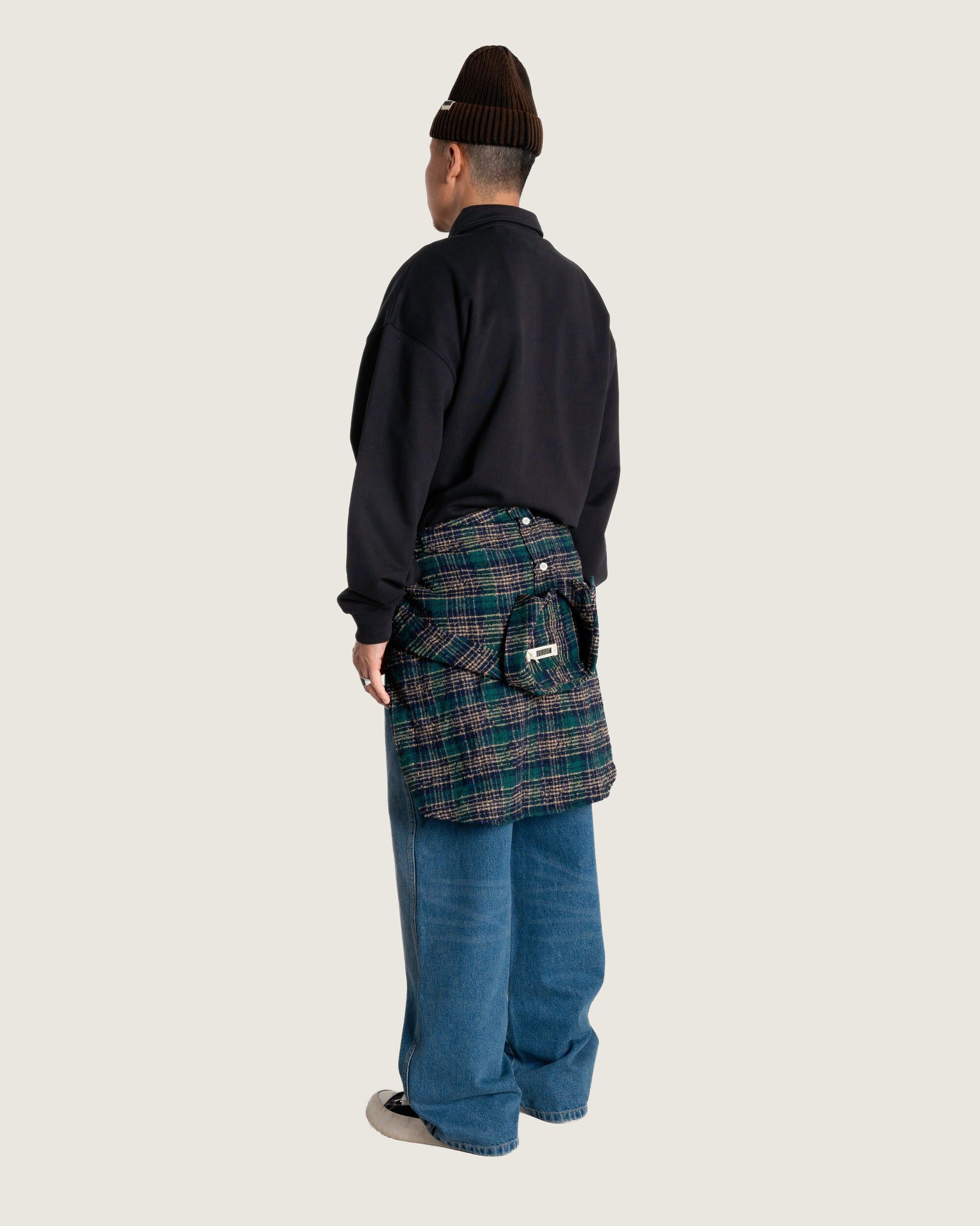 Woodbird WBLoke Base Polo Sweats Black