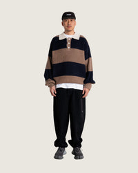 Navy Striped