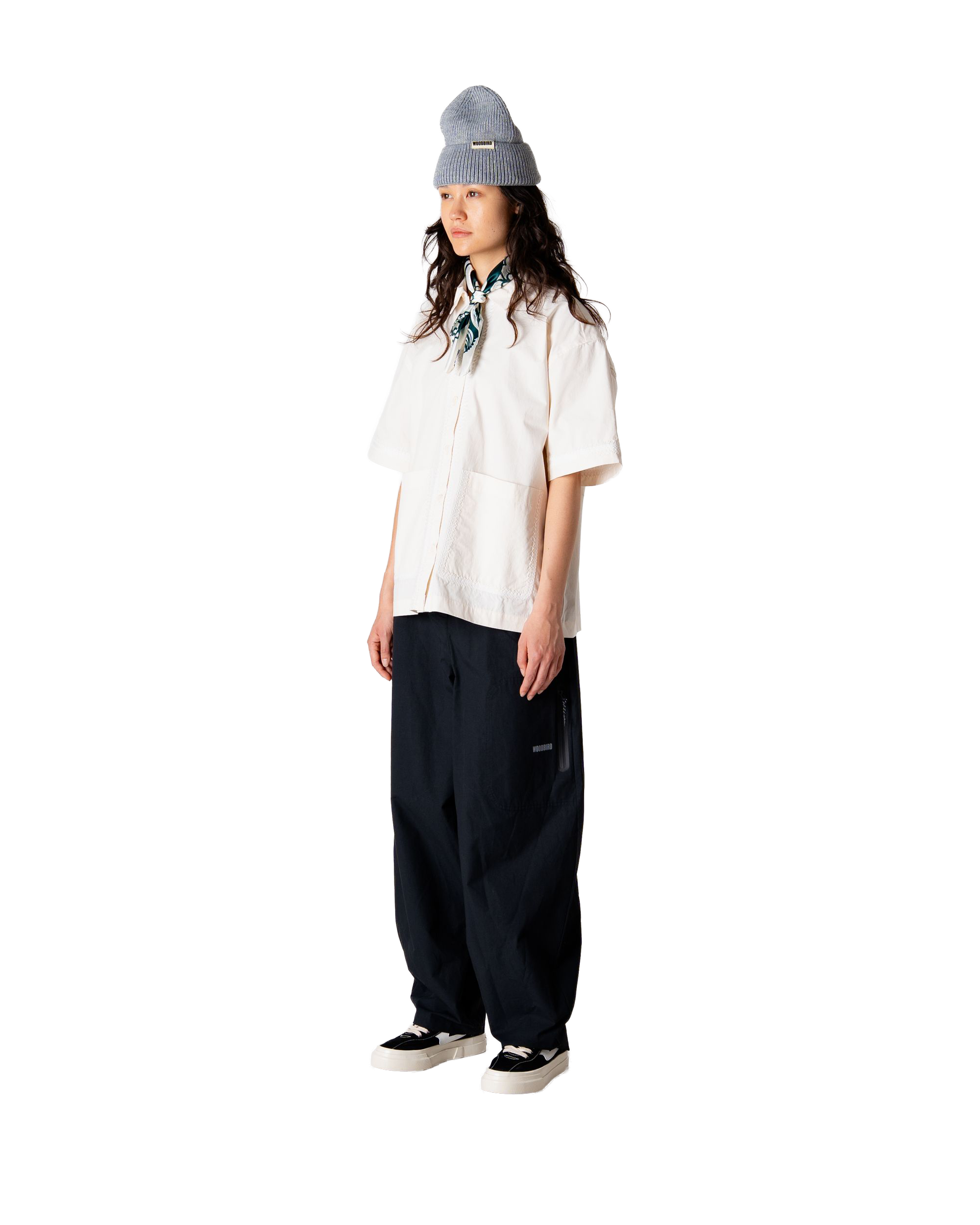 Woodbird Female WBLoul Paper Pants Pants Black