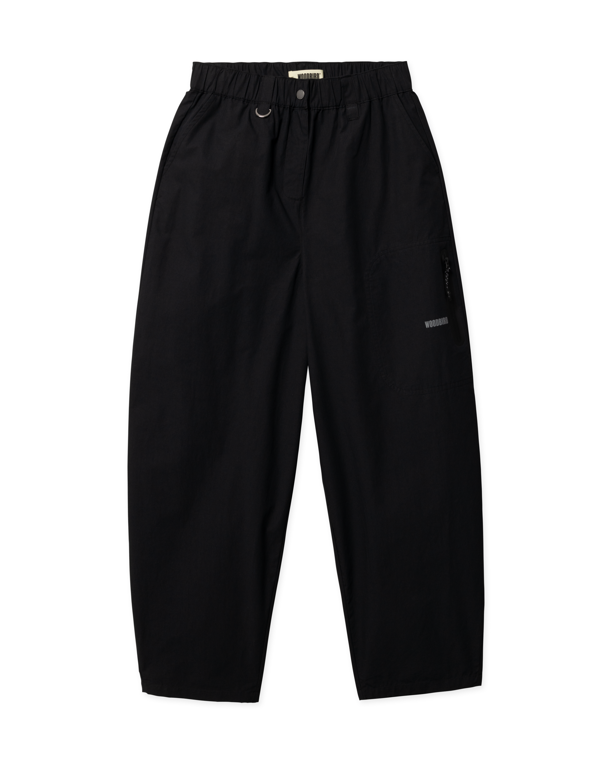 Woodbird Female WBLoul Paper Pants Pants Black