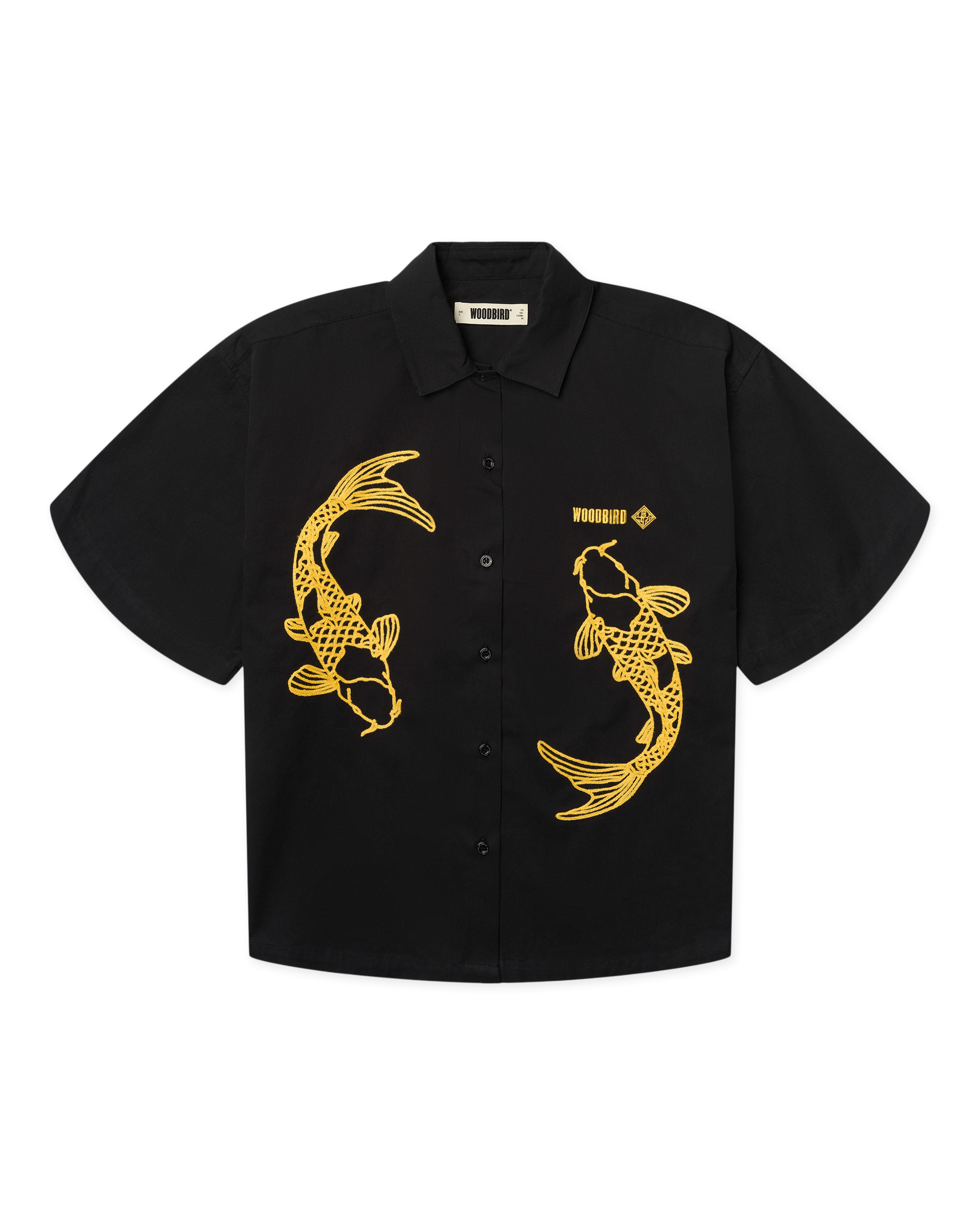 Woodbird Female WBLuna Carp Shirt Shirts Black