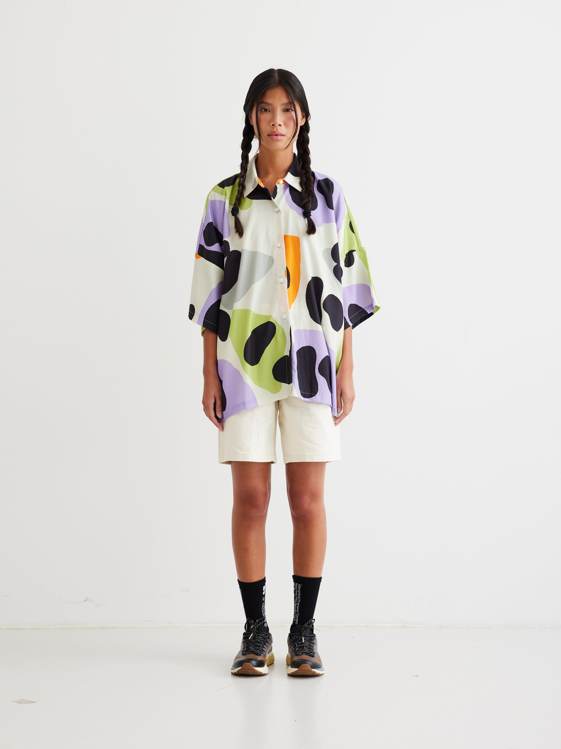 Woodbird Female WBLuna Leo Shirt Shirts Off White