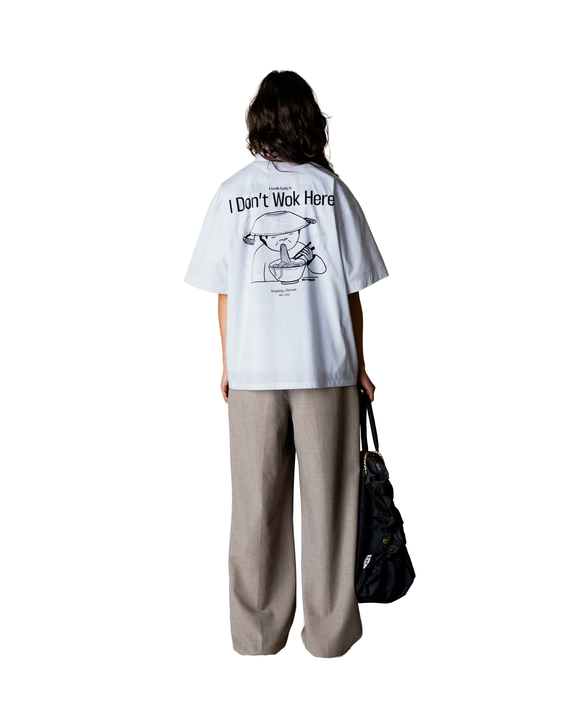 Woodbird Female WBLuna Wok Shirt Shirts Blue Stripe