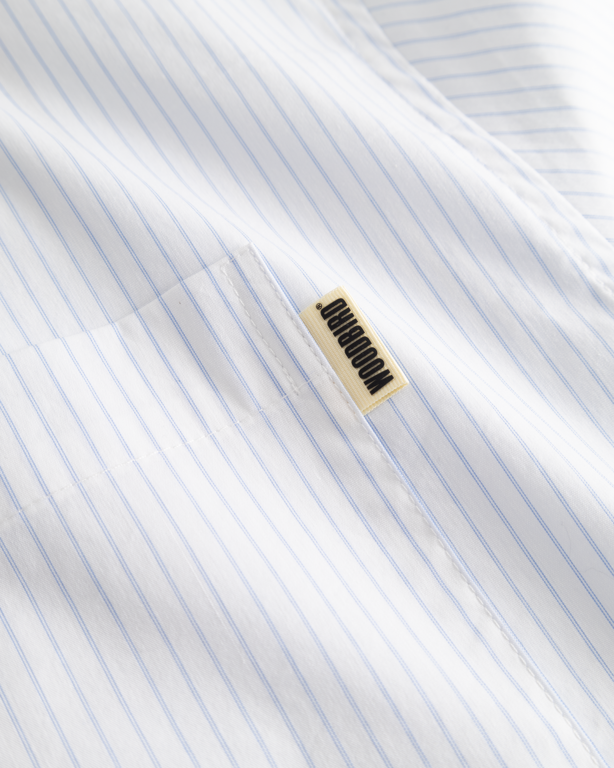 Woodbird Female WBLuna Wok Shirt Shirts Blue Stripe