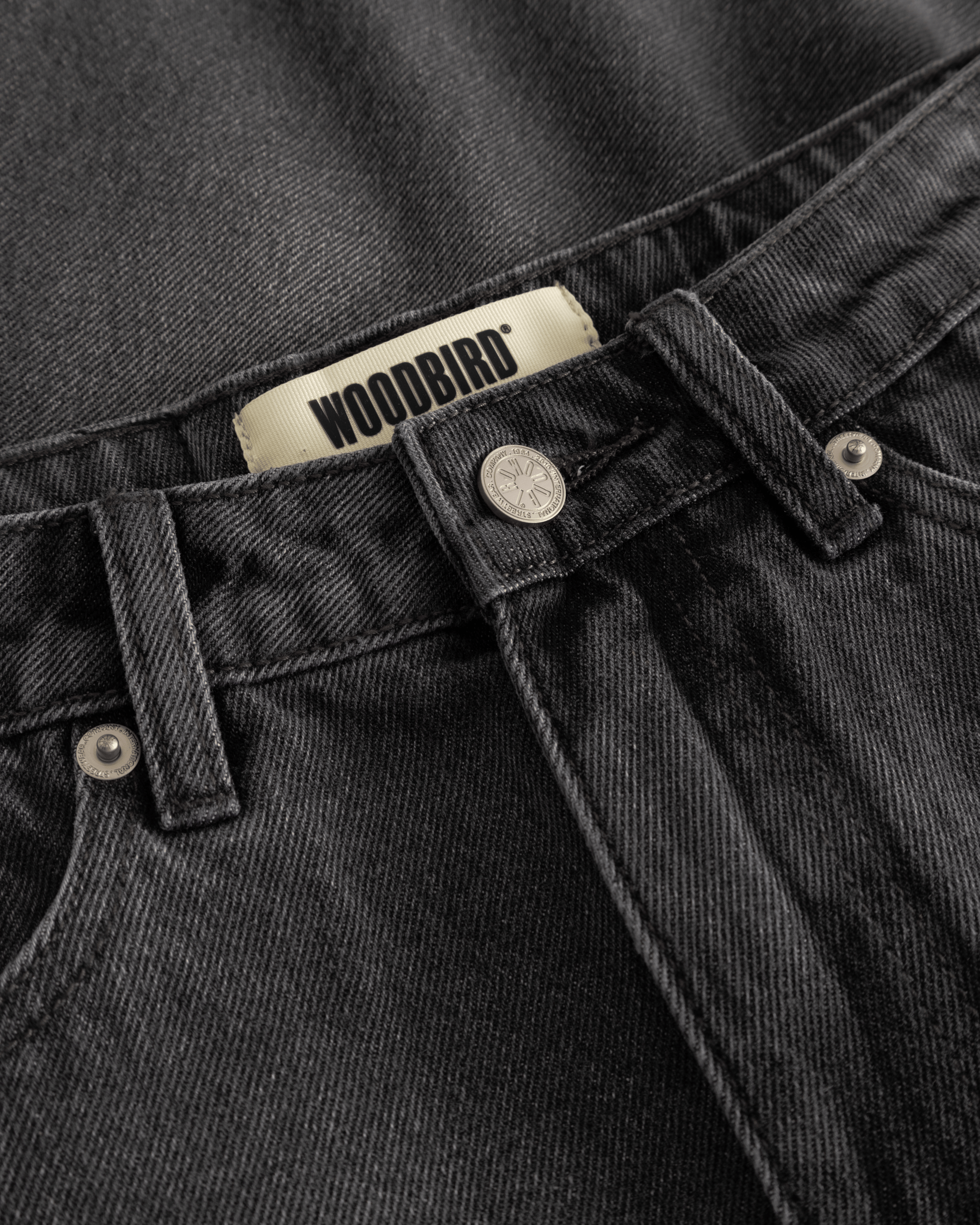 Woodbird Female WBMaggie Eclipse Shorts Shorts Grey-Black