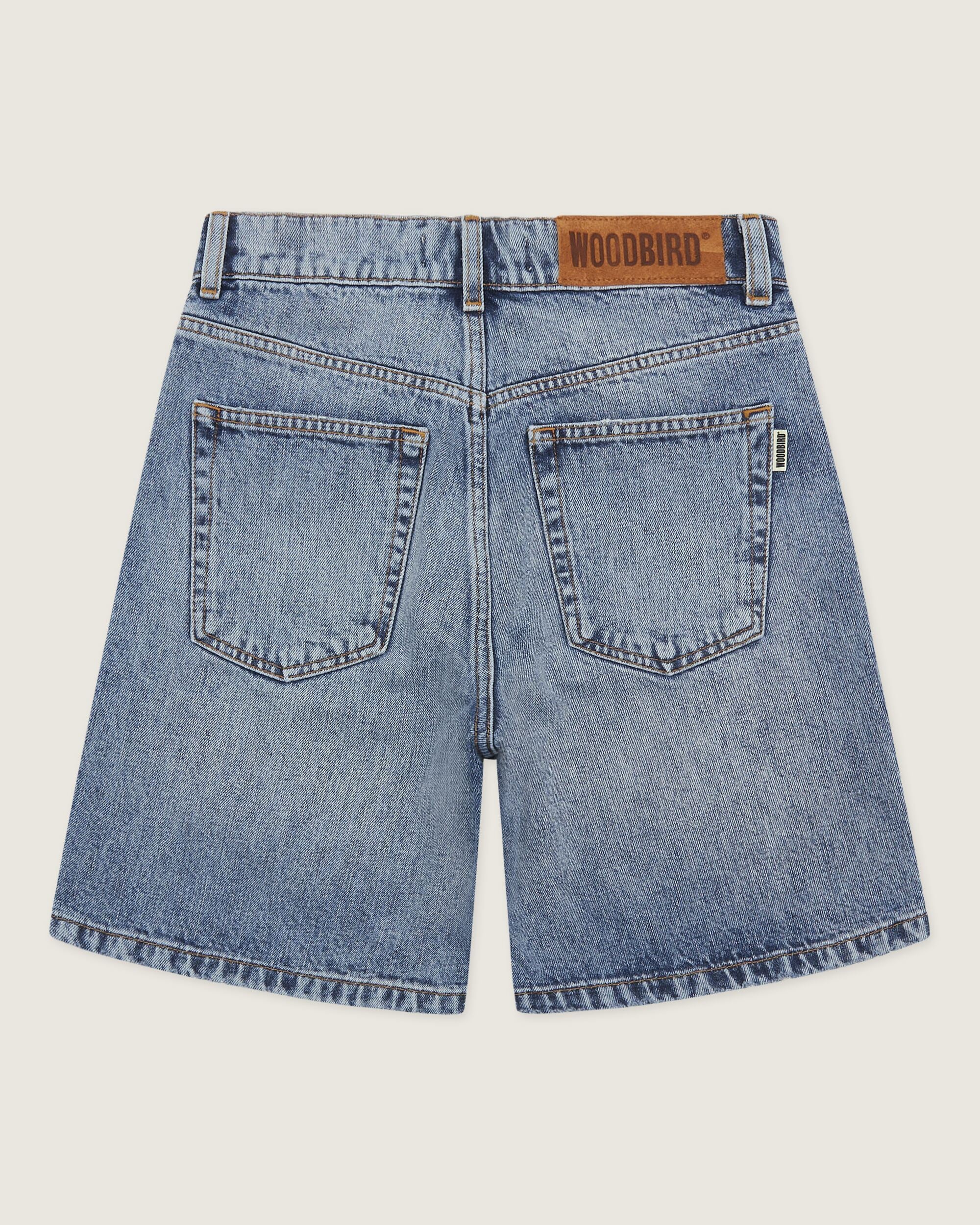Woodbird Female WBMaggie Optic Shorts Shorts Optic Blue