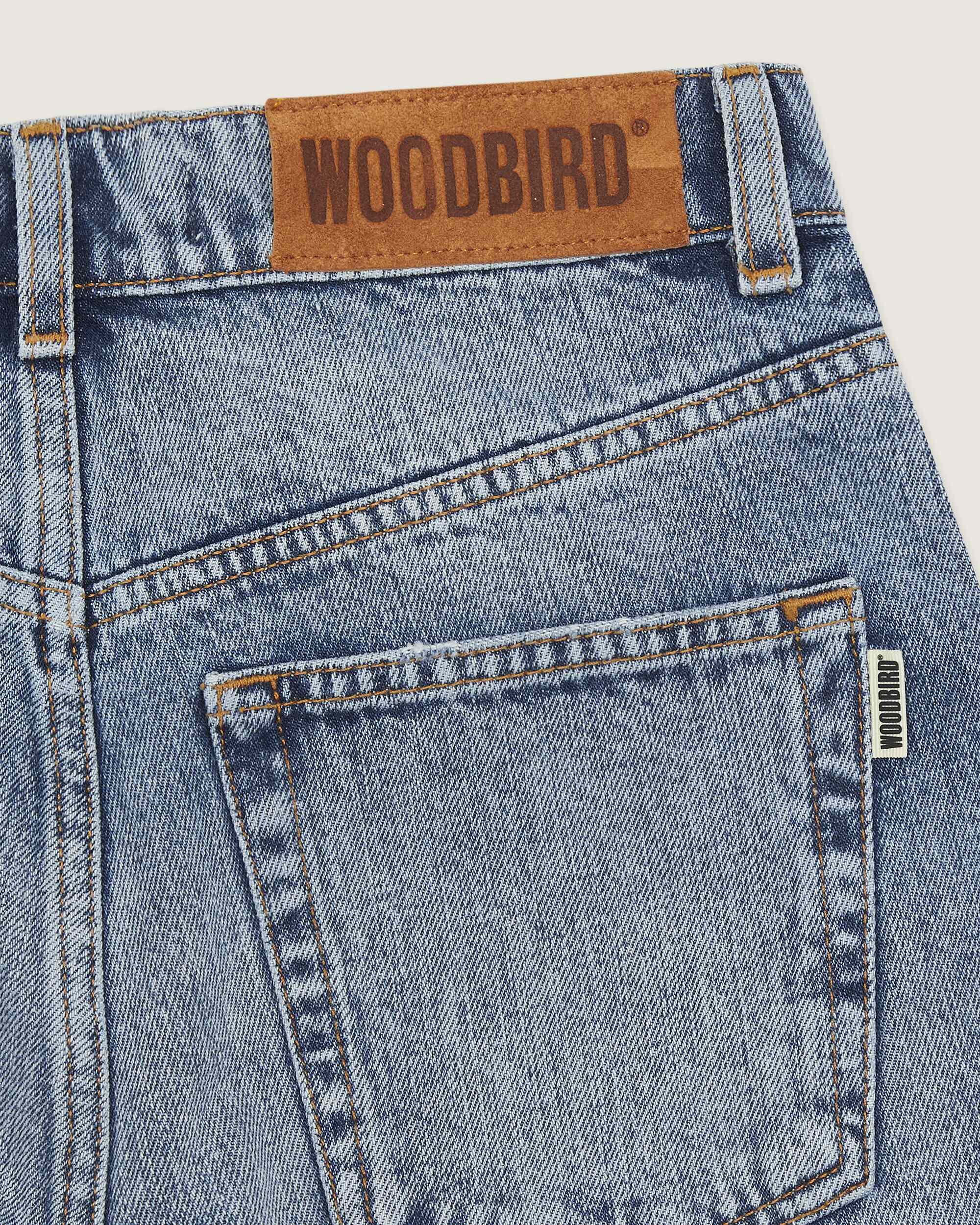 Woodbird Female WBMaggie Optic Shorts Shorts Optic Blue