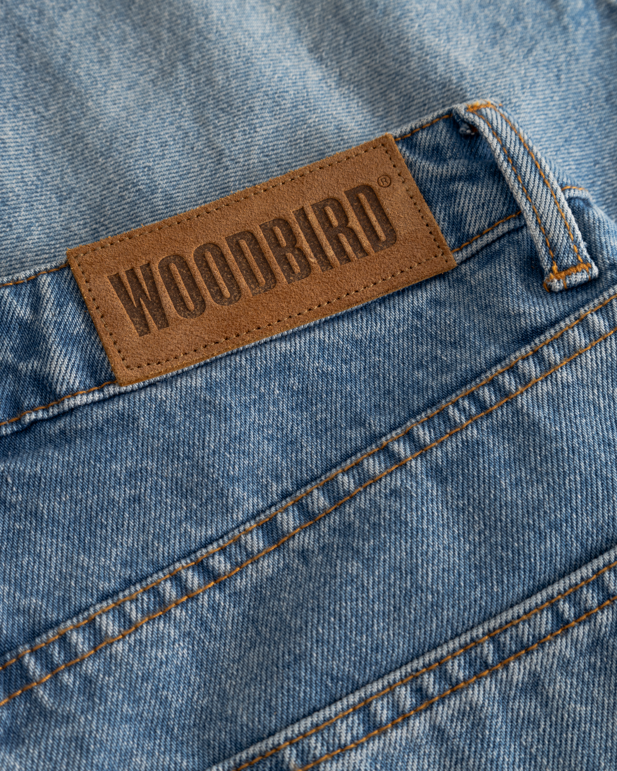 Woodbird Female WBMaggie Orig Shorts Shorts Blue Washed