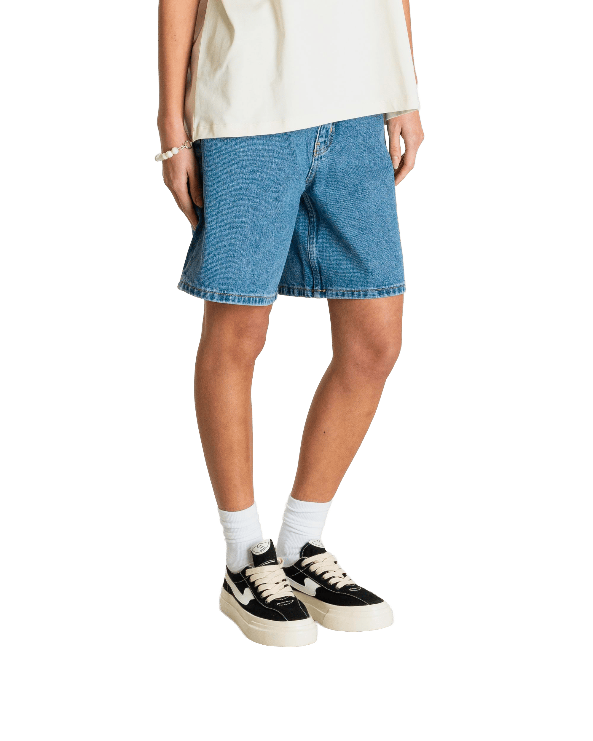 Woodbird Female WBMaggie Stone Shorts Shorts Blue