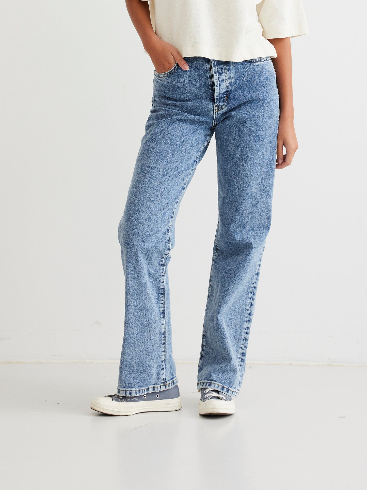 Woodbird Female WBMaria Stone Blue Jeans Jeans Stone Blue