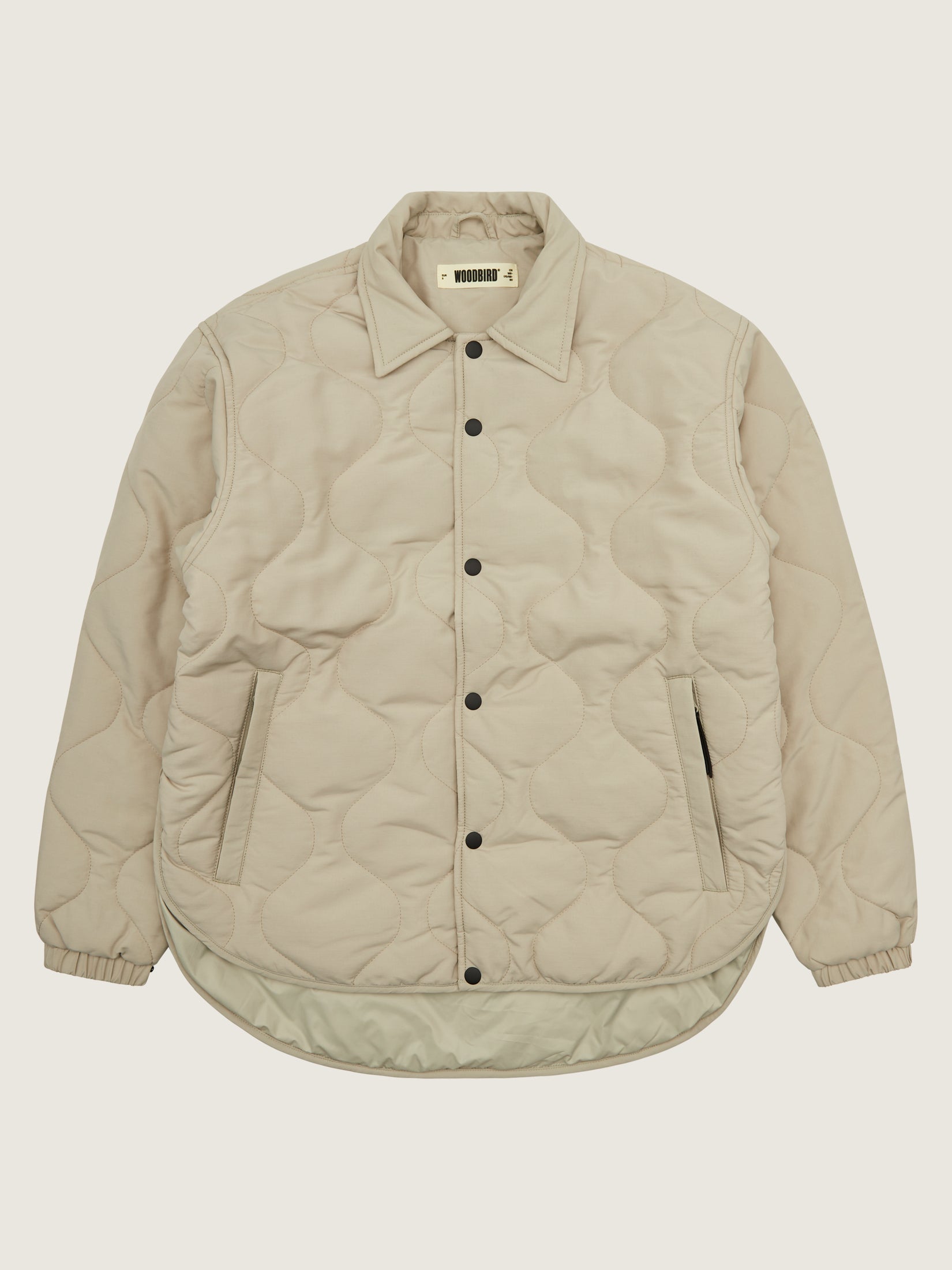 Woodbird Female WBMaze Quilt Jacket Jackets Stone