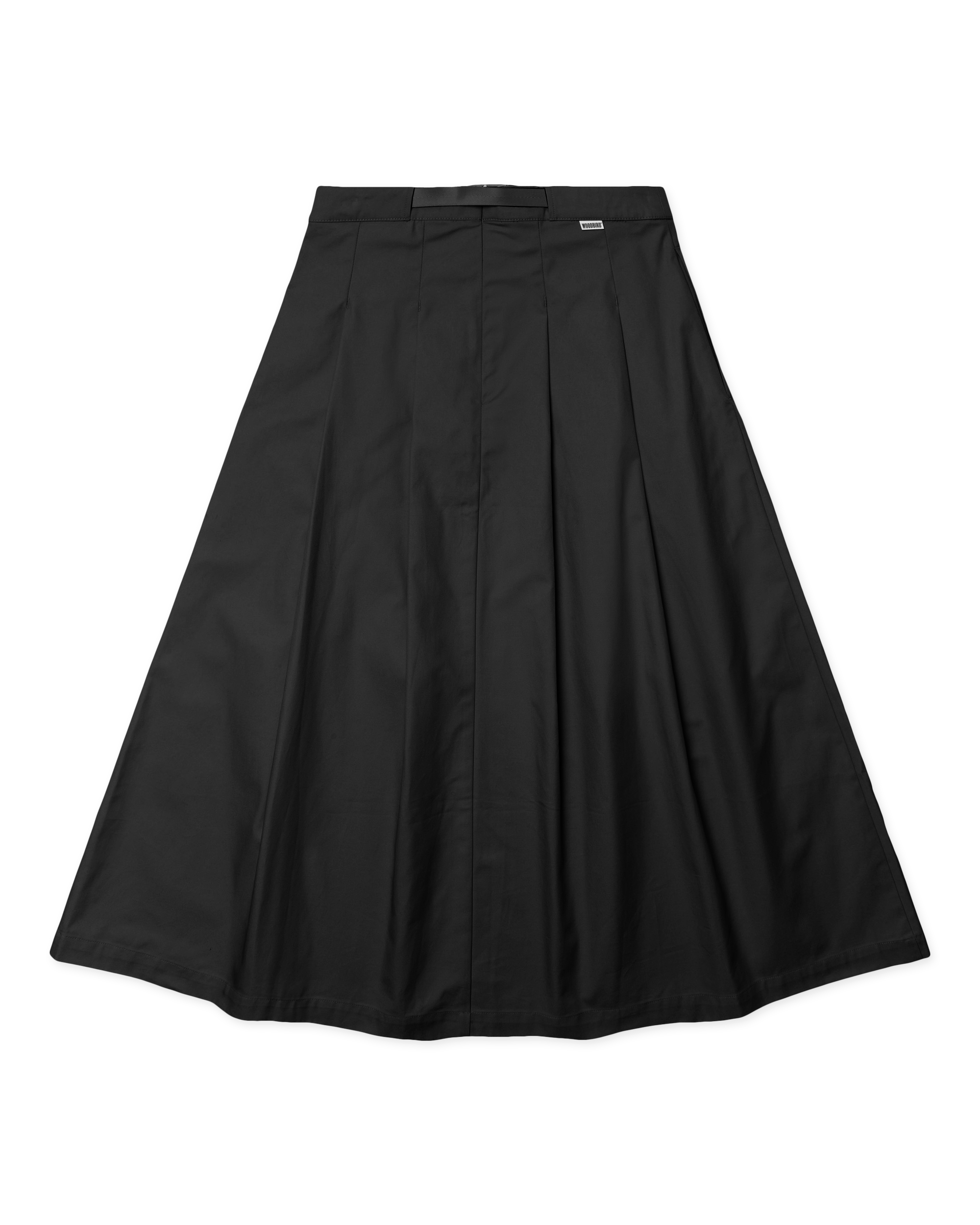 Woodbird Female WBMia Pleat Twill Skirt Skirts Black