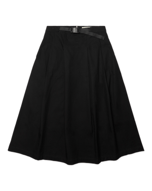 Woodbird Female WBMia Pleat Twill Skirt Skirts Black