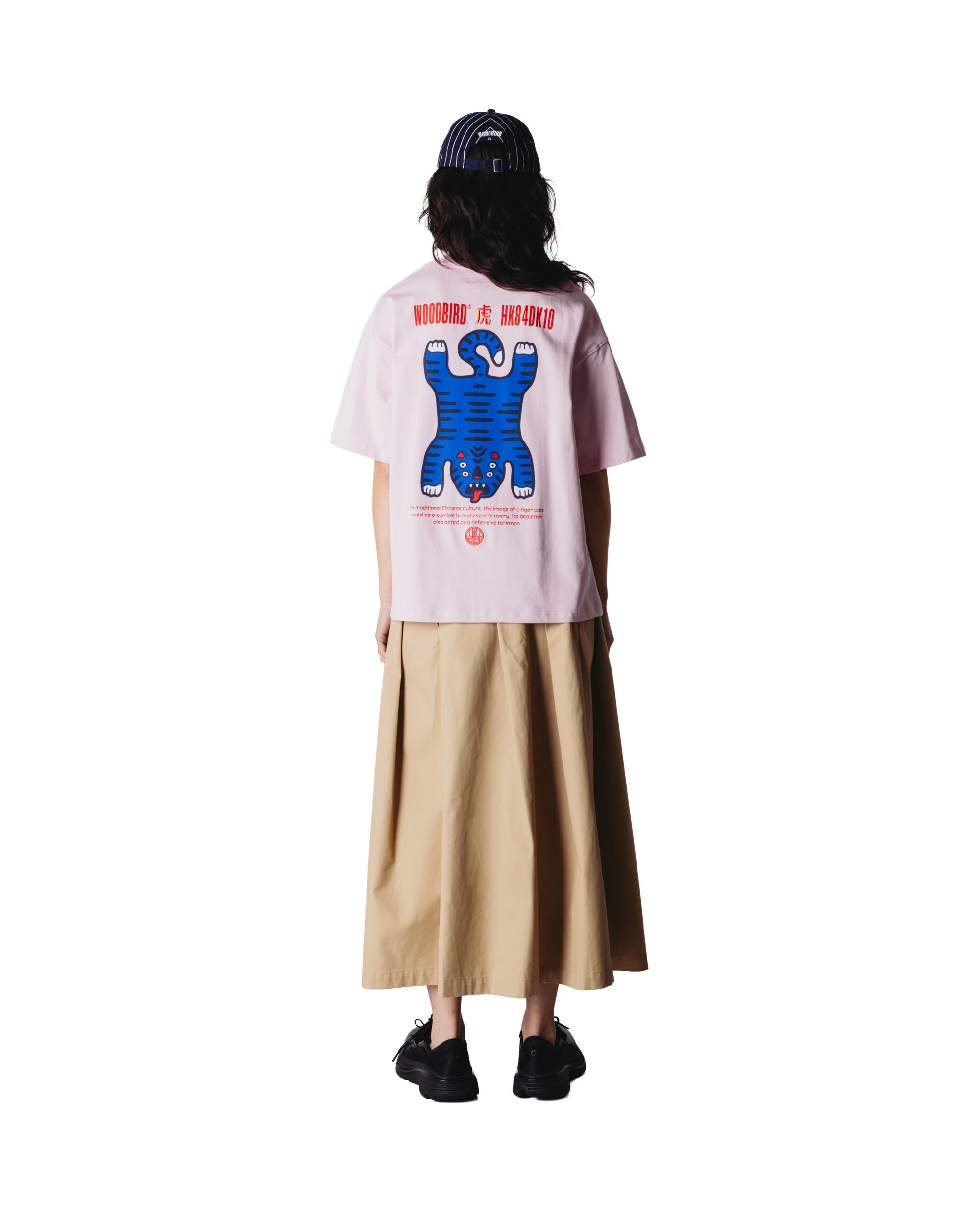 Woodbird Female WBMia Pleat Twill Skirt Skirts Sand