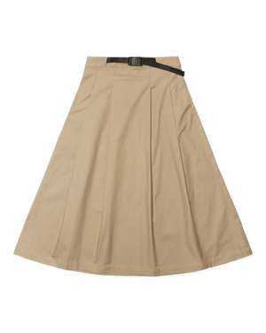 Woodbird Female WBMia Pleat Twill Skirt Skirts Sand