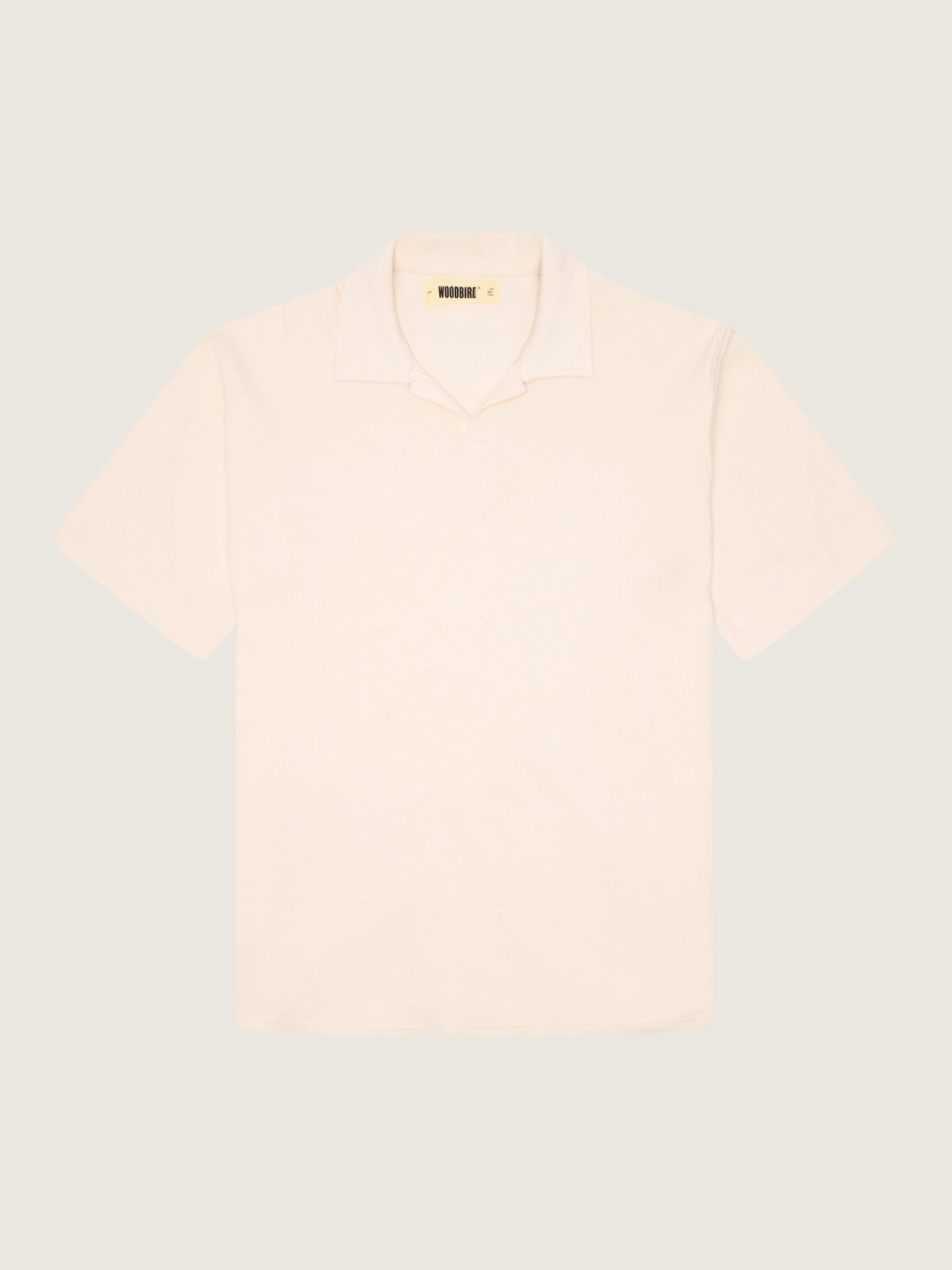 Woodbird WBMoul Terry Polo T-Shirts Off White