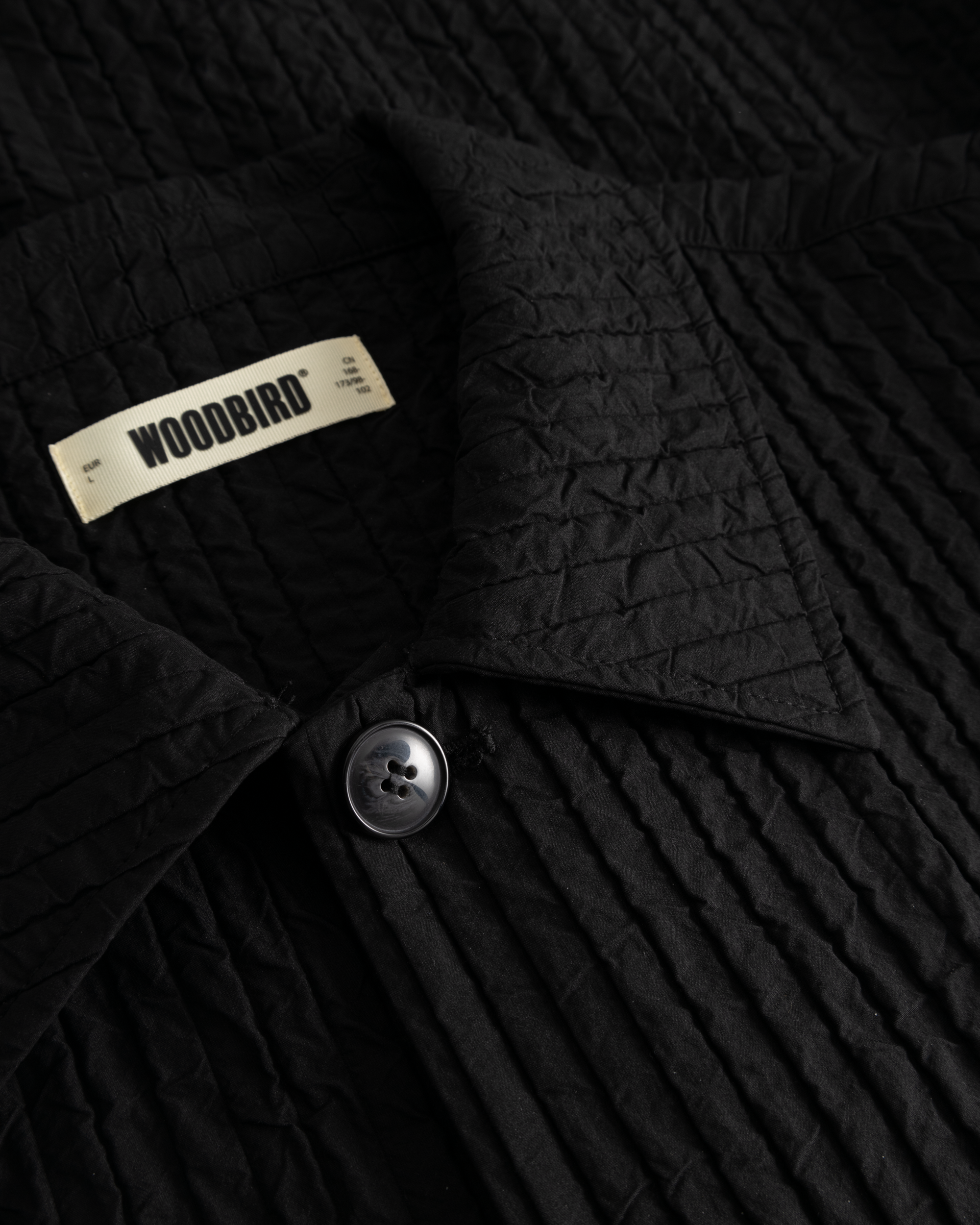 Woodbird WBOchi Quilt Jacket Jackets Black