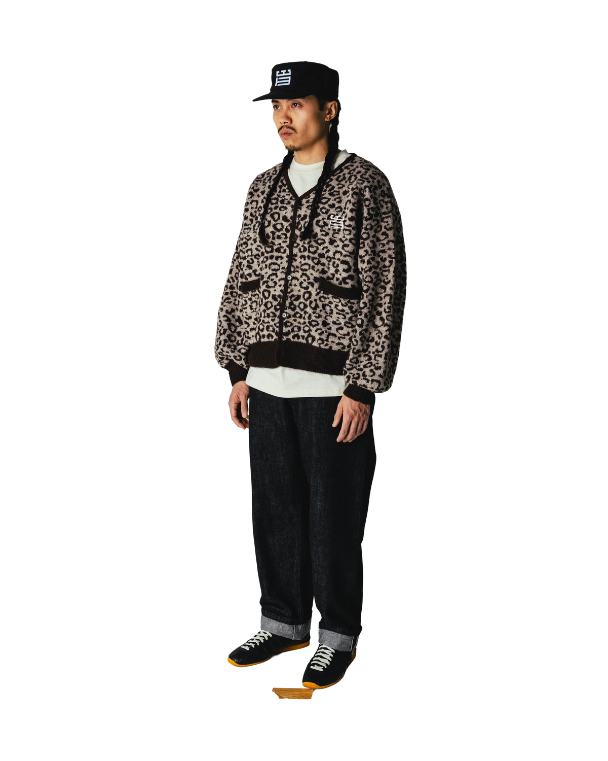 Woodbird WBOni Leo Cardigan Knits Sand-Fudge