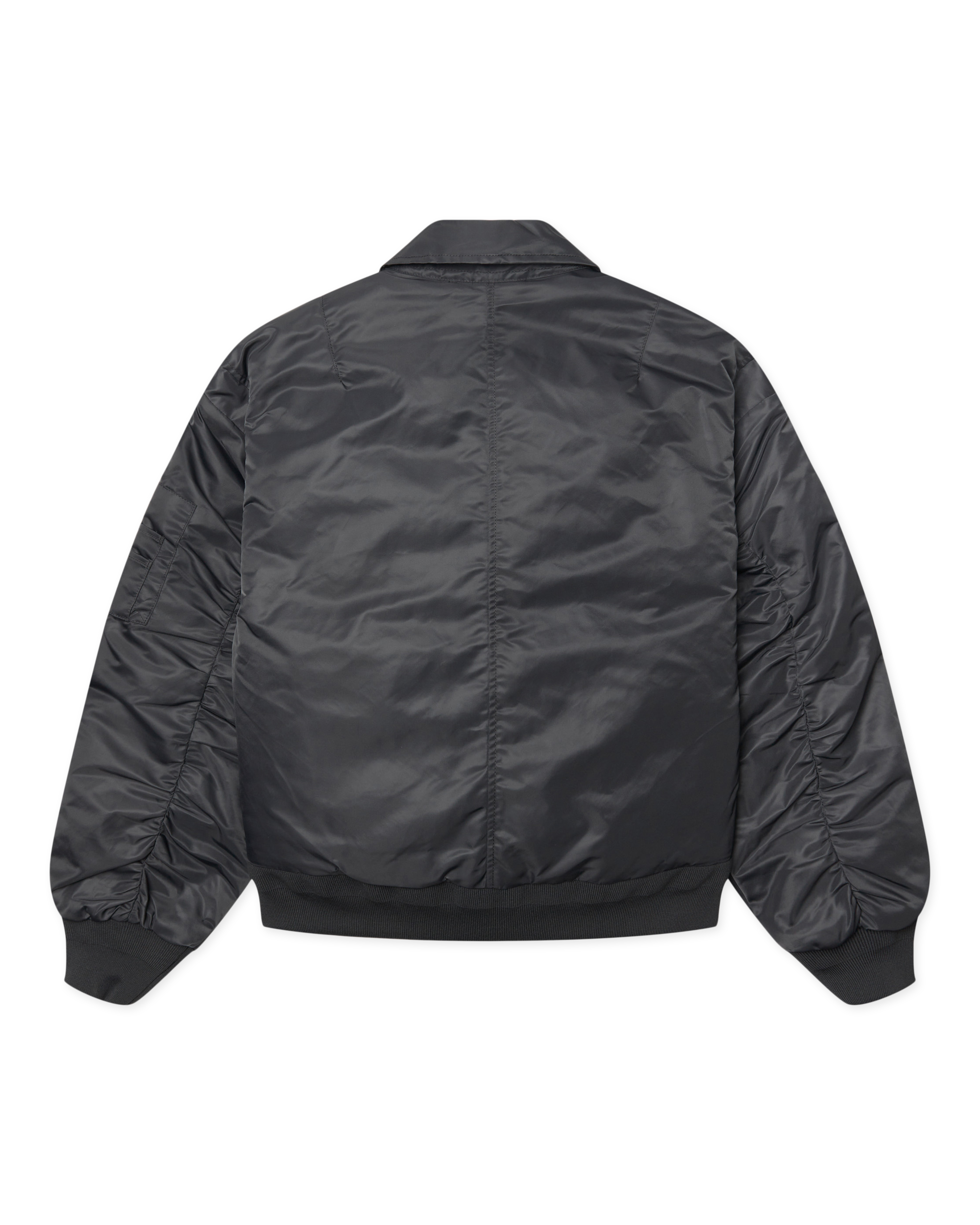 Woodbird WBOsamu Bomber Jacket Outerwear Antra Grey