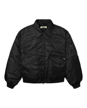 Woodbird WBOsamu Bomber Jacket Outerwear Black