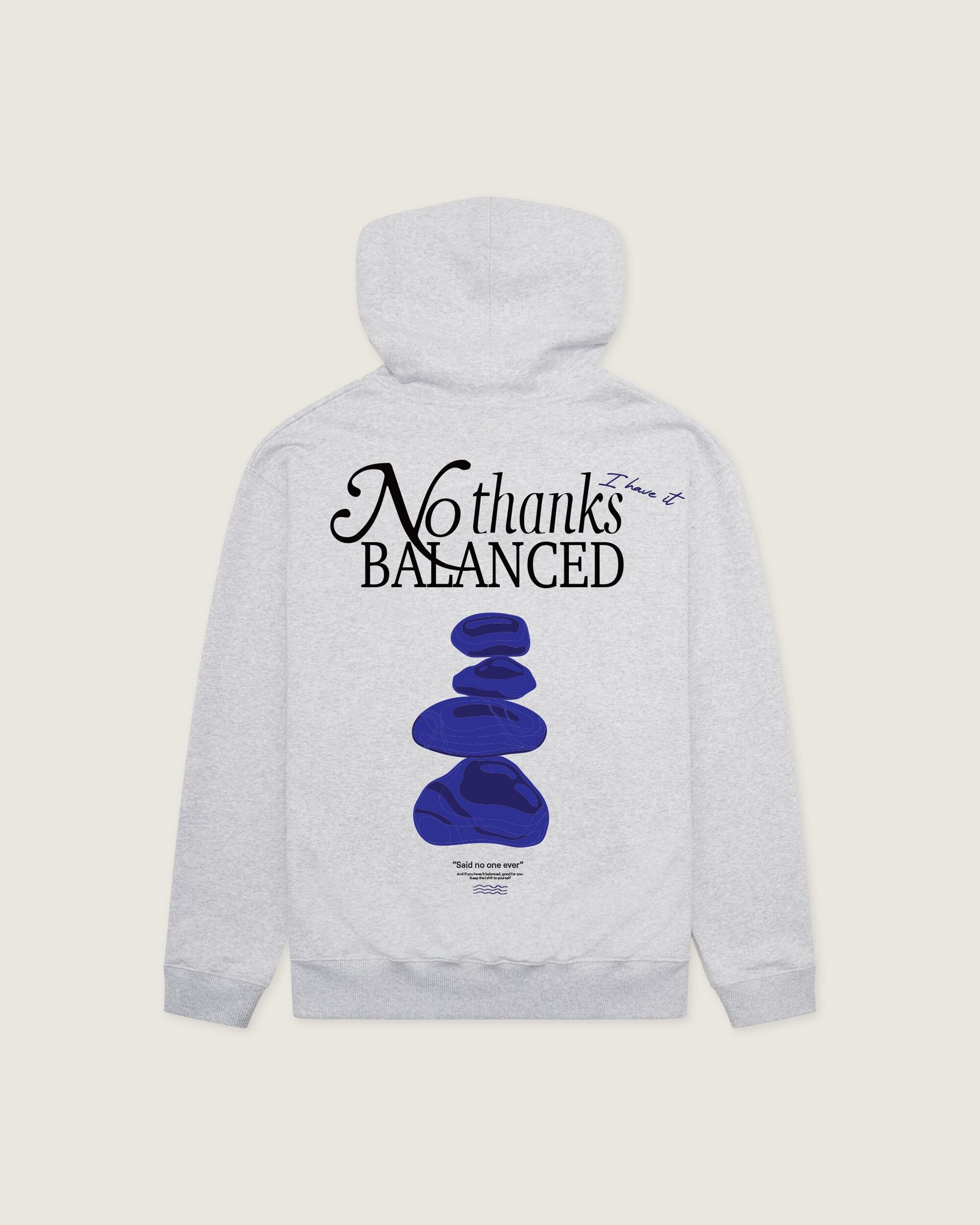 Woodbird WBPacs Balance Hoodie Sweats Snow Melange