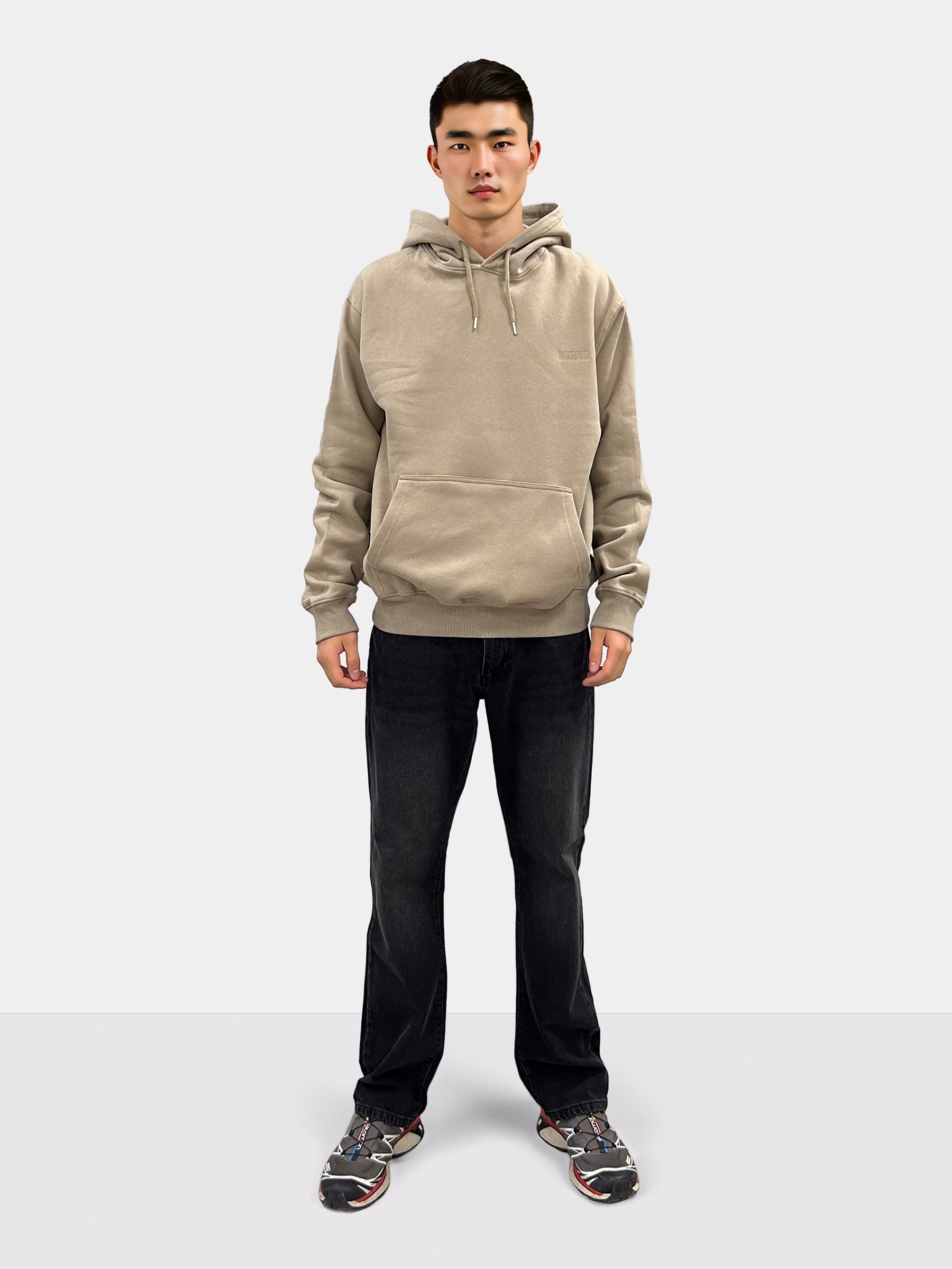 Woodbird WBPacs Base Hoodie Sweats Dark Beige