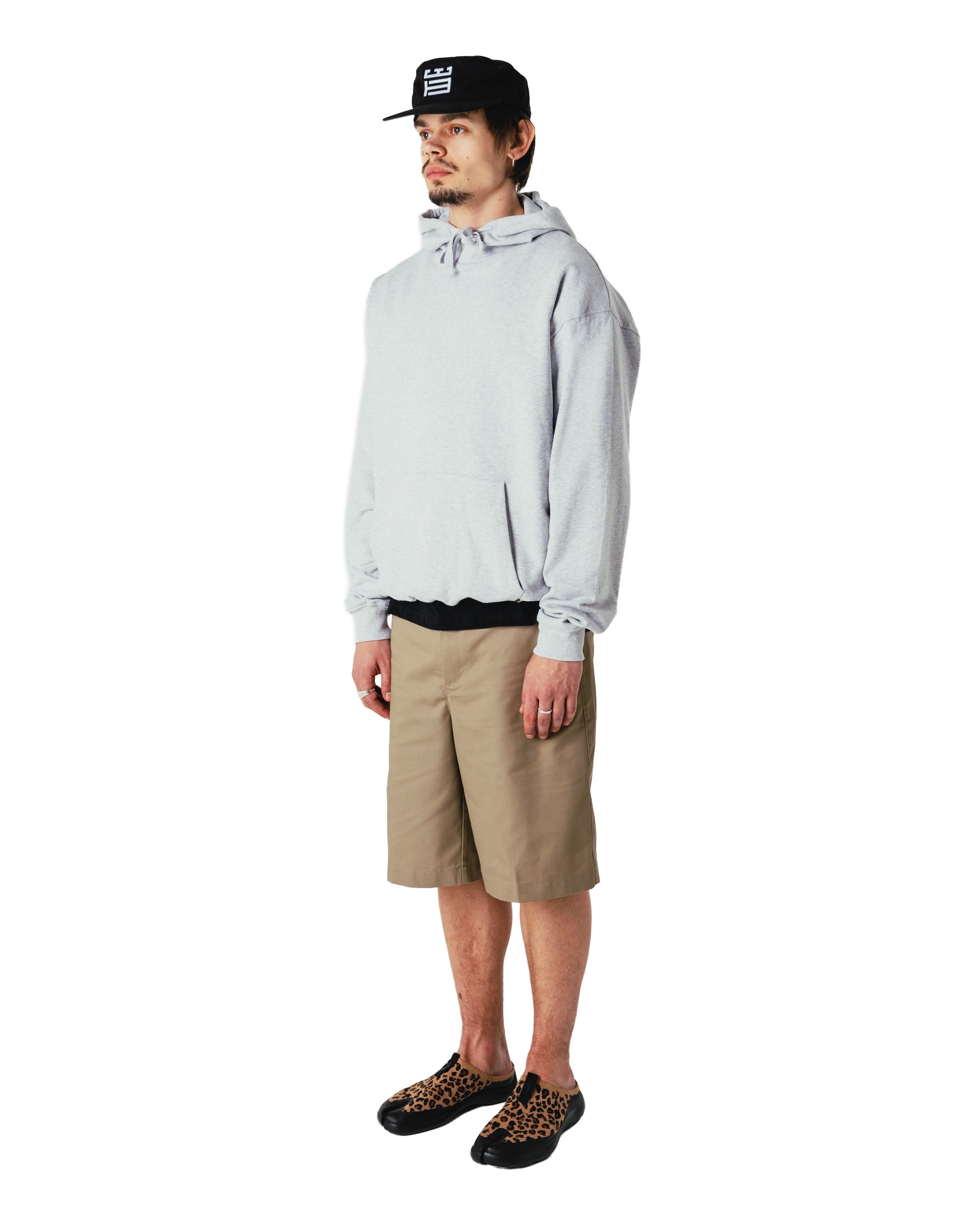 Woodbird WBPacs Base Hoodie Sweats Grey Melange