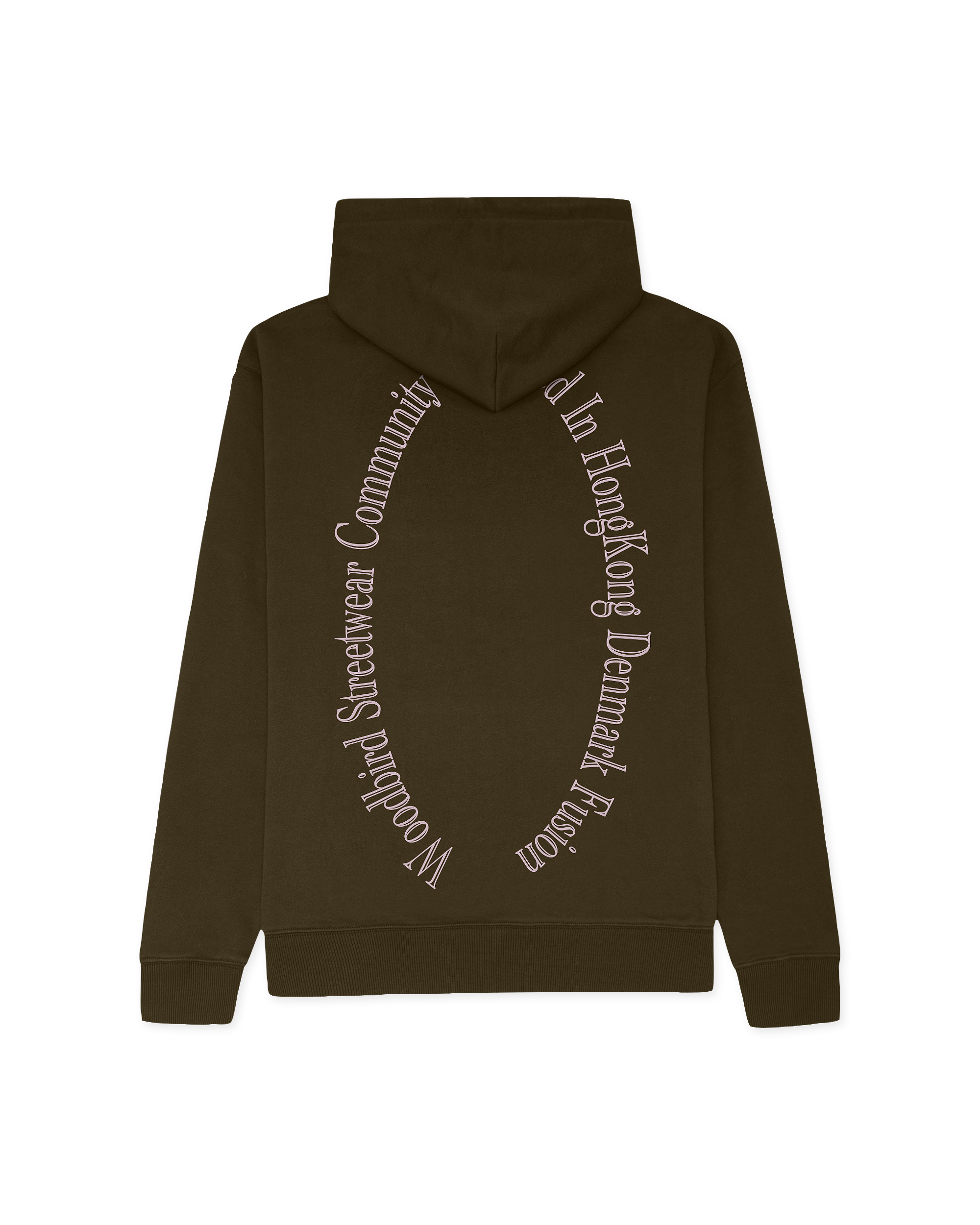 Woodbird WBPacs Founded Hoodie Sweats Dark Brown