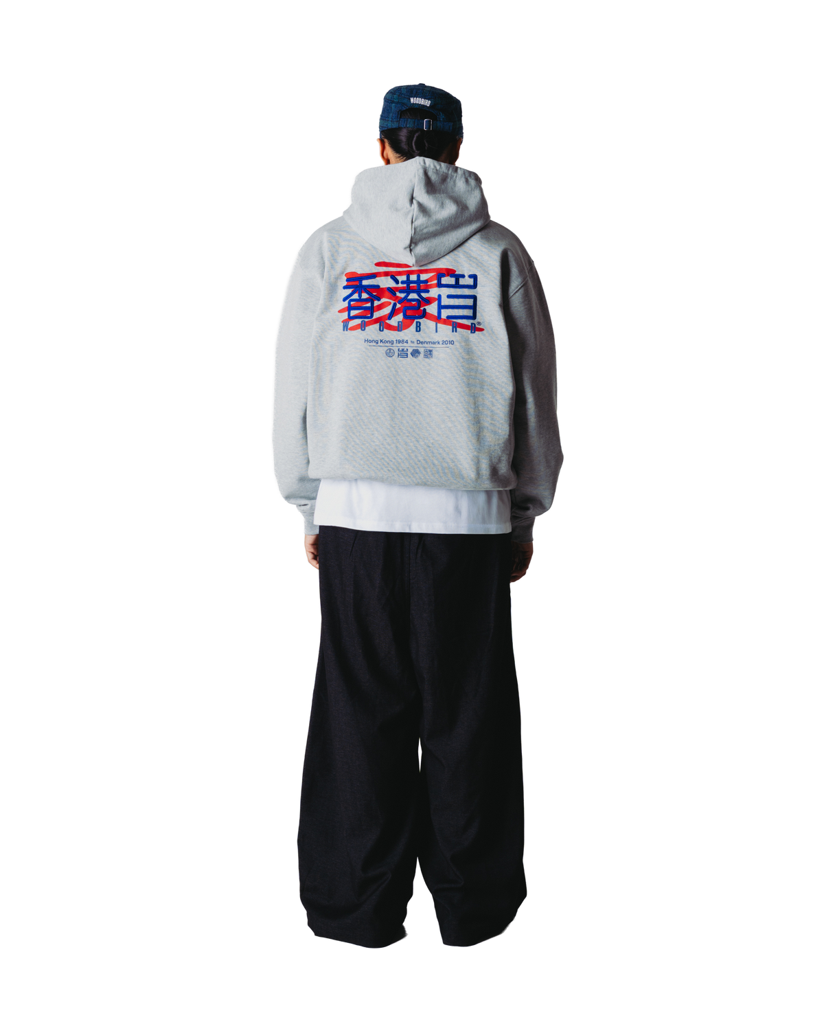 Woodbird WBPacs HK Home Hoodie Sweats Grey Melange