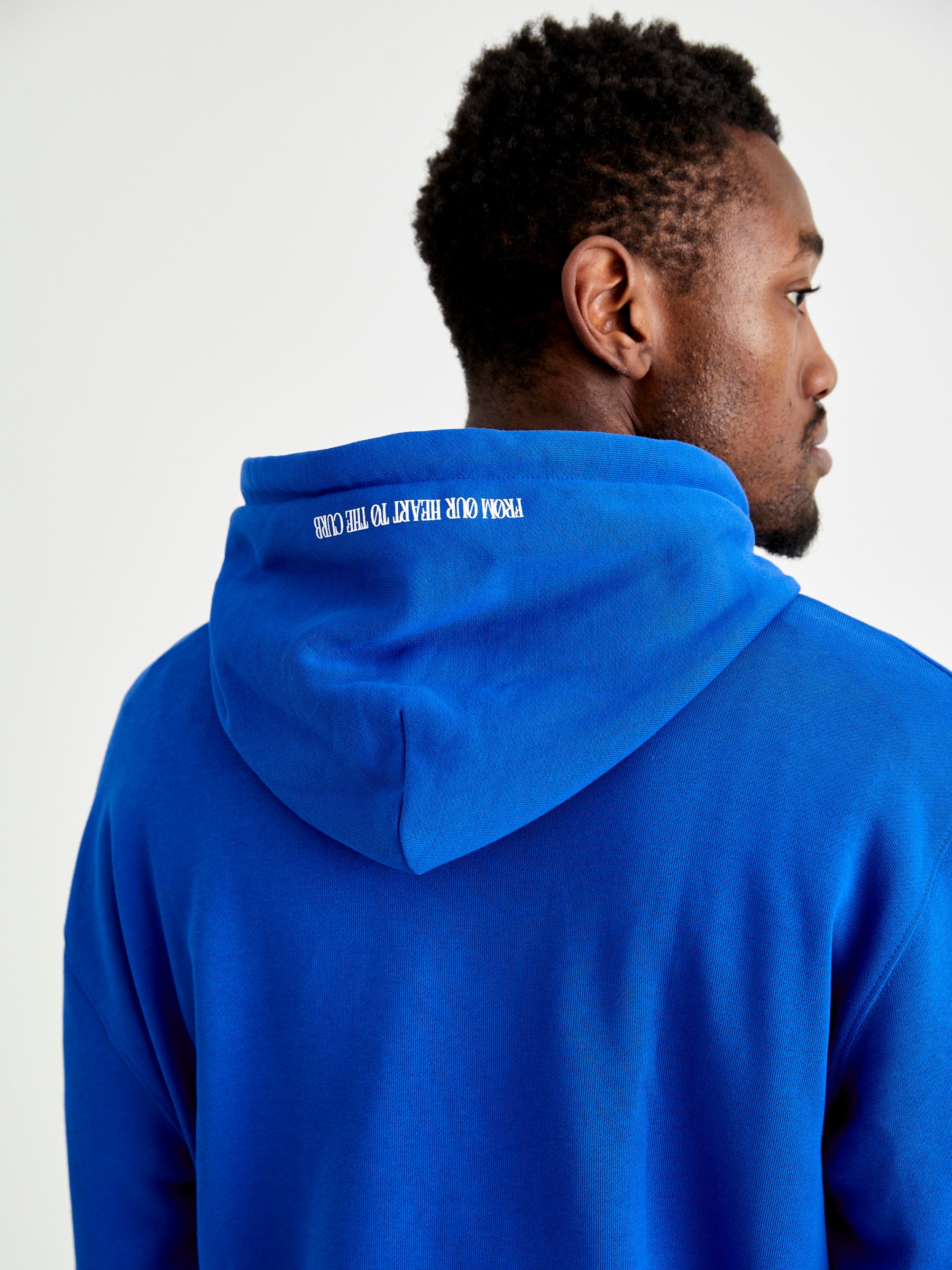 Cobalt blue store hoodie