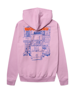 Woodbird WBPacs Tram Hoodie Sweats Dusty Violet