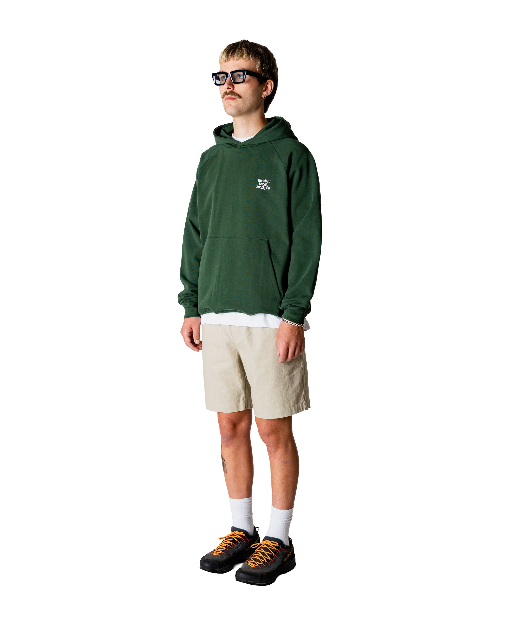 Woodbird WBPaw Supply Hoodie Sweats Pine Green