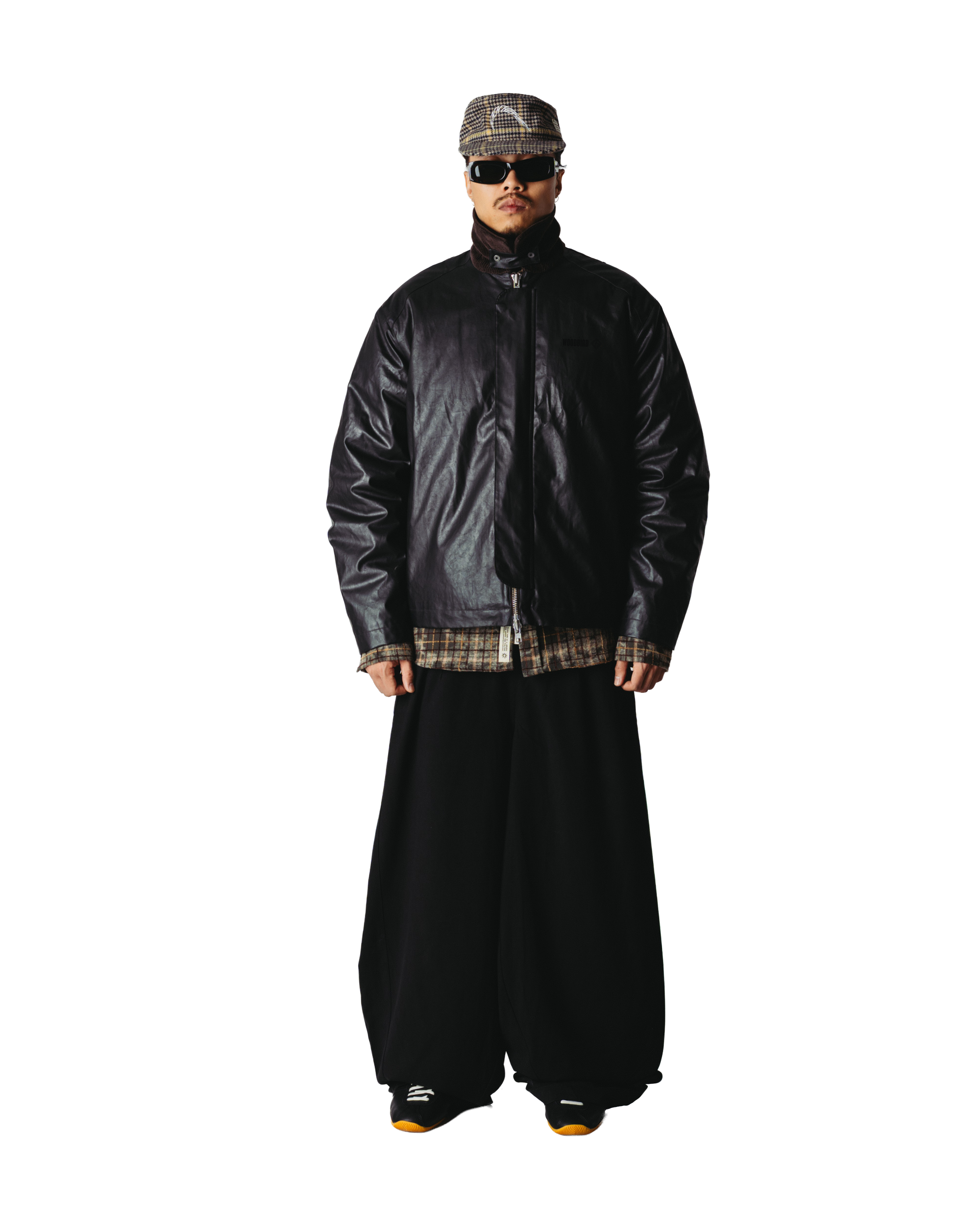 Woodbird WBPing Waxed Short Jacket Outerwear Black