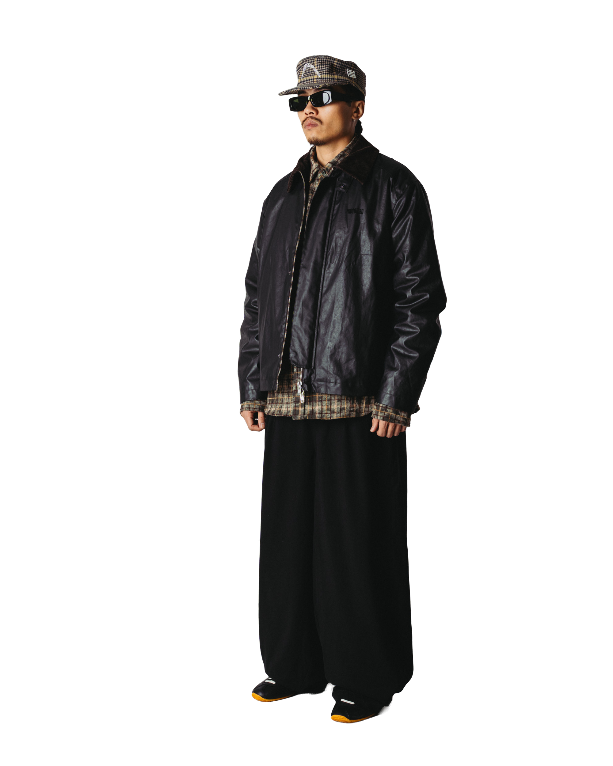 Woodbird WBPing Waxed Short Jacket Outerwear Black