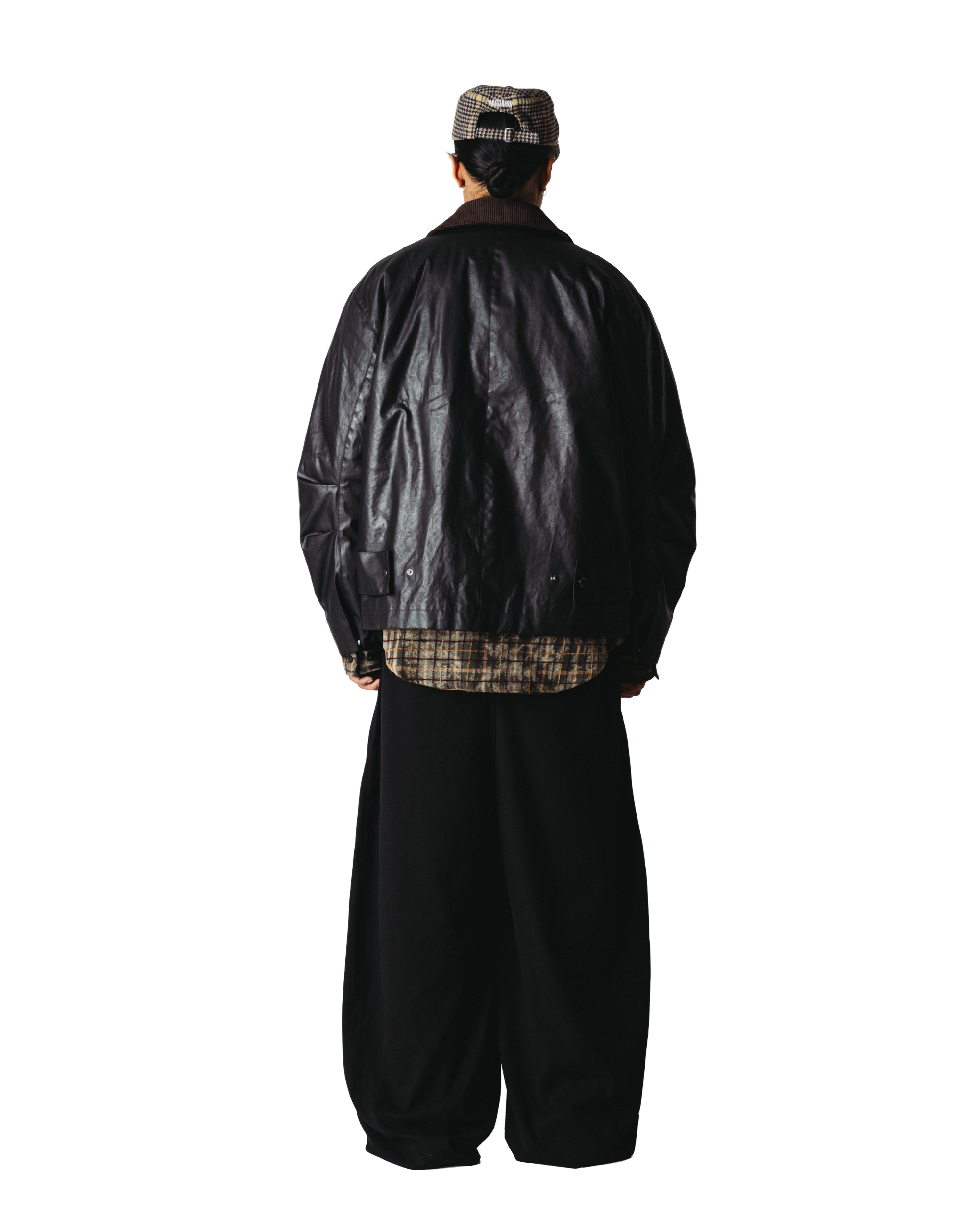 Woodbird WBPing Waxed Short Jacket Outerwear Black