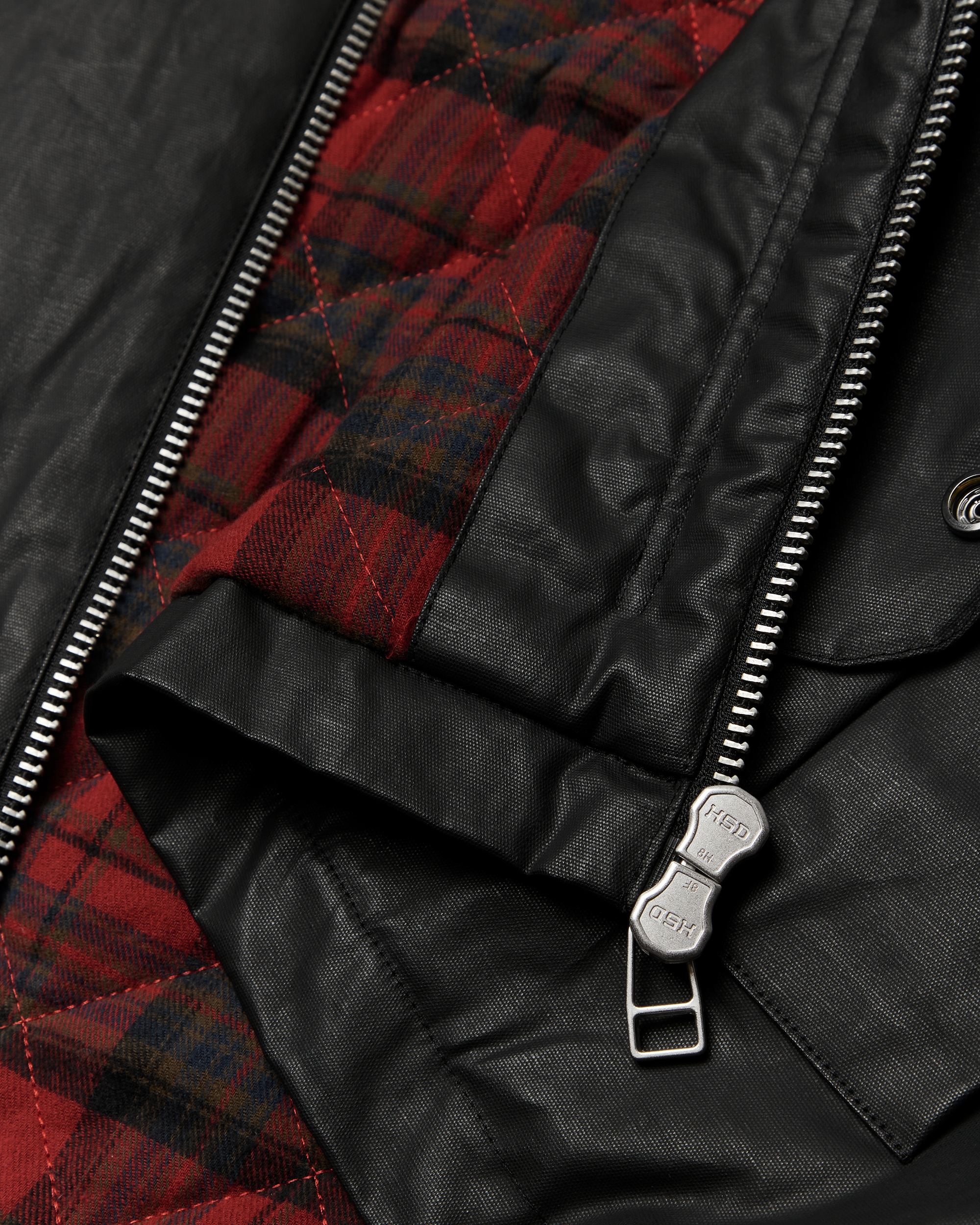 Woodbird WBPing Waxed Short Jacket Outerwear Black