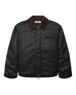 Woodbird WBPing Waxed Short Jacket Outerwear Black