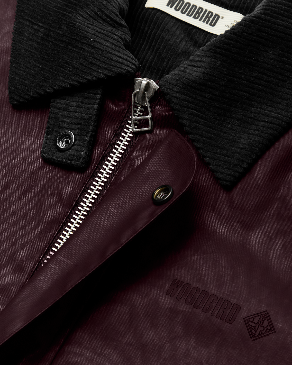 Woodbird WBPing Waxed Short Jacket Outerwear Fudge Brown
