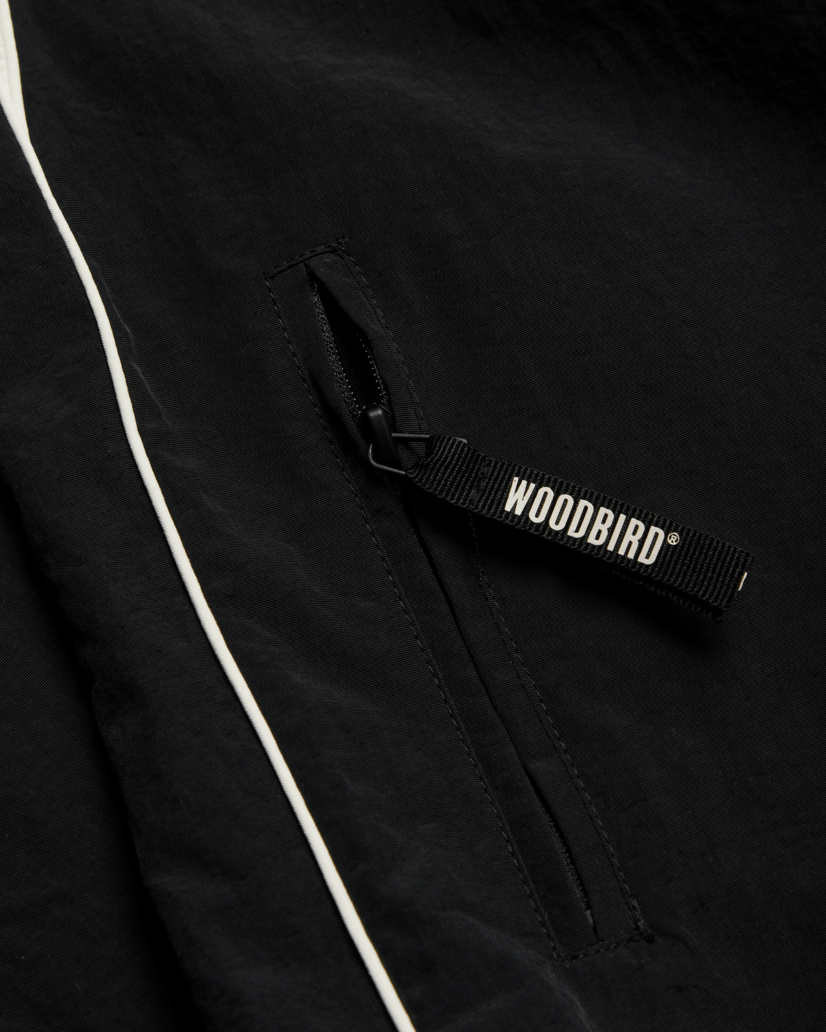 Woodbird Female WBPoke Sport Pants Pants Black-Off White